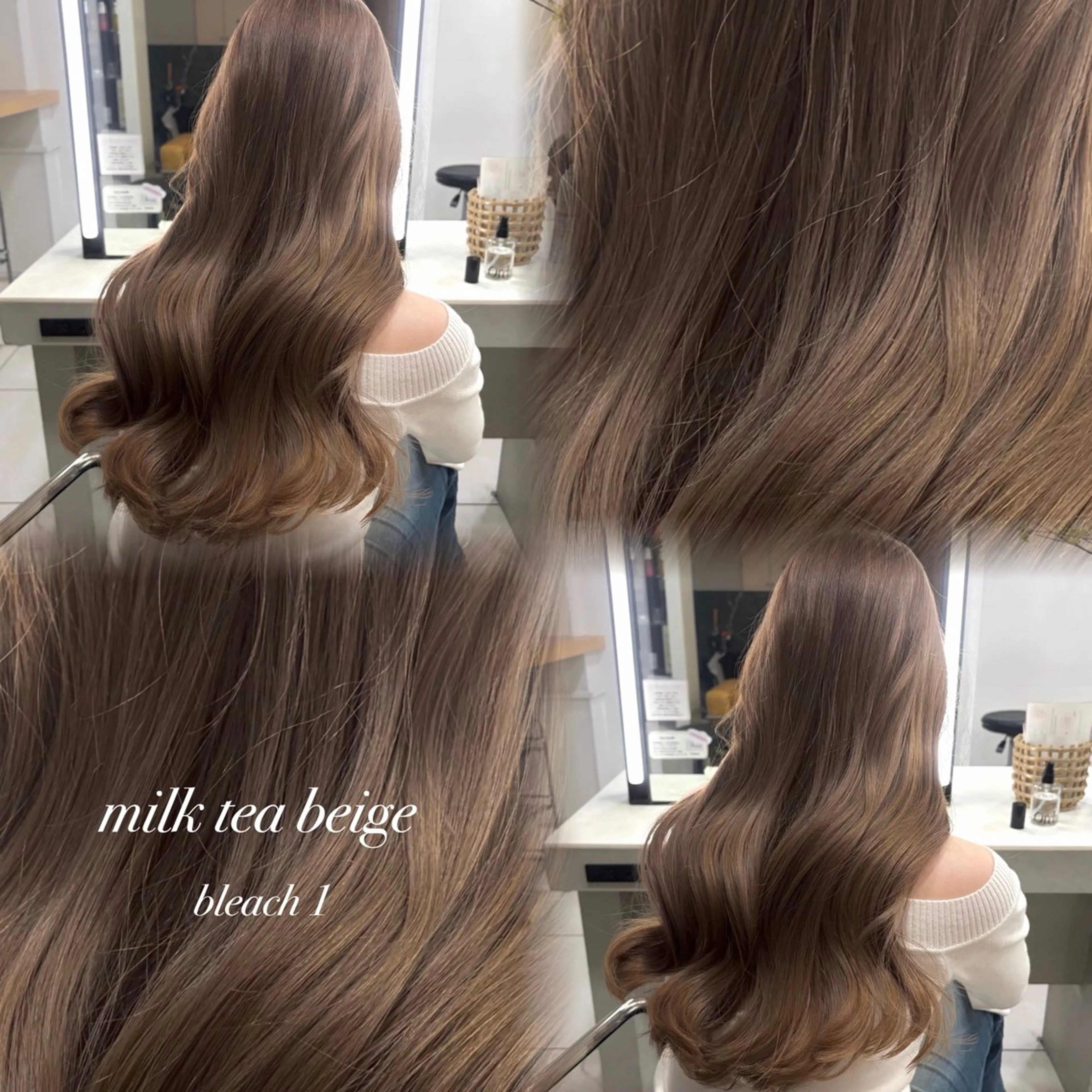 ロング ヘアカラー トリートメント 🎀透明感カラー🎀 稲垣至恩🎀のヘアスタイル