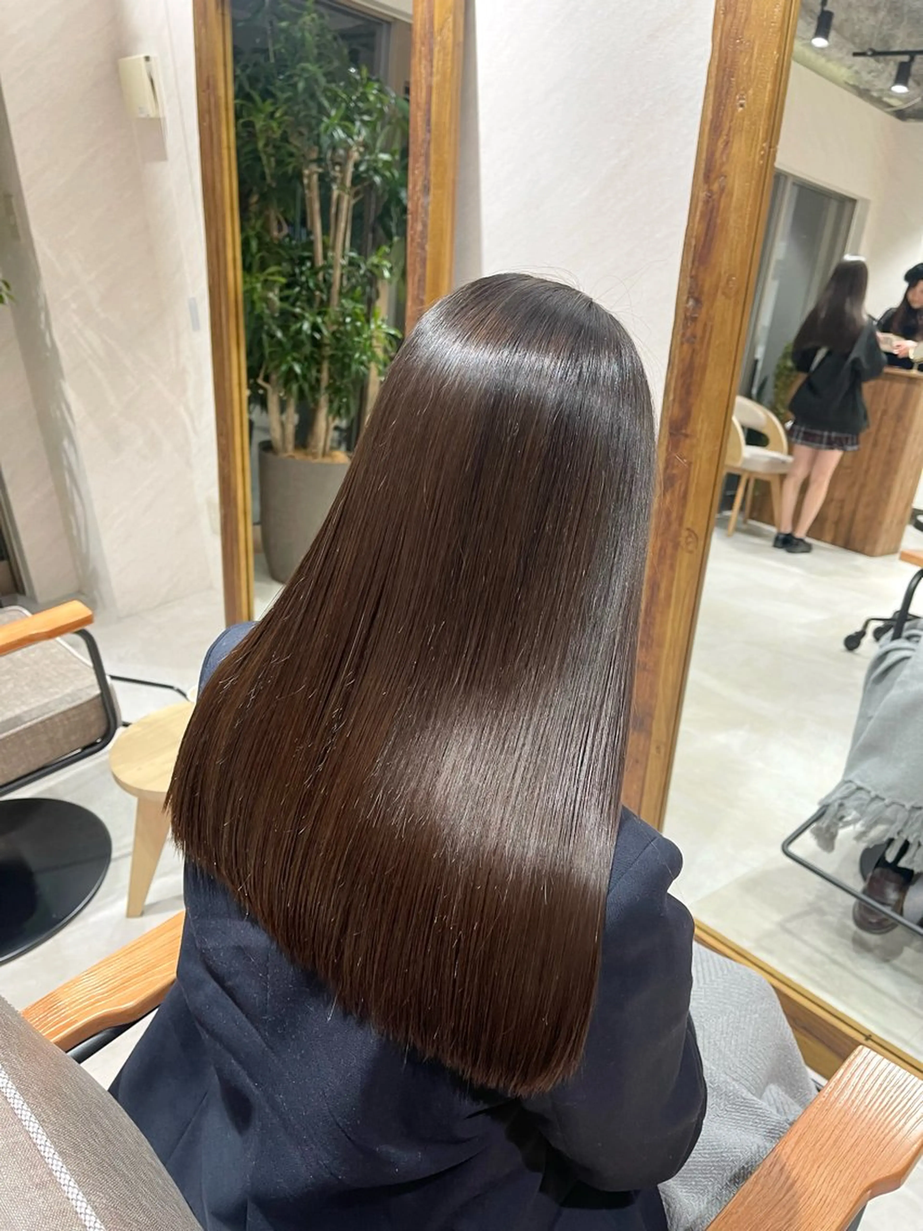 セミロング 髪質改善 トリートメント トリートメント ヘアセット 🩵ボブ/レイヤー /髪質改善🩵のヘアスタイル