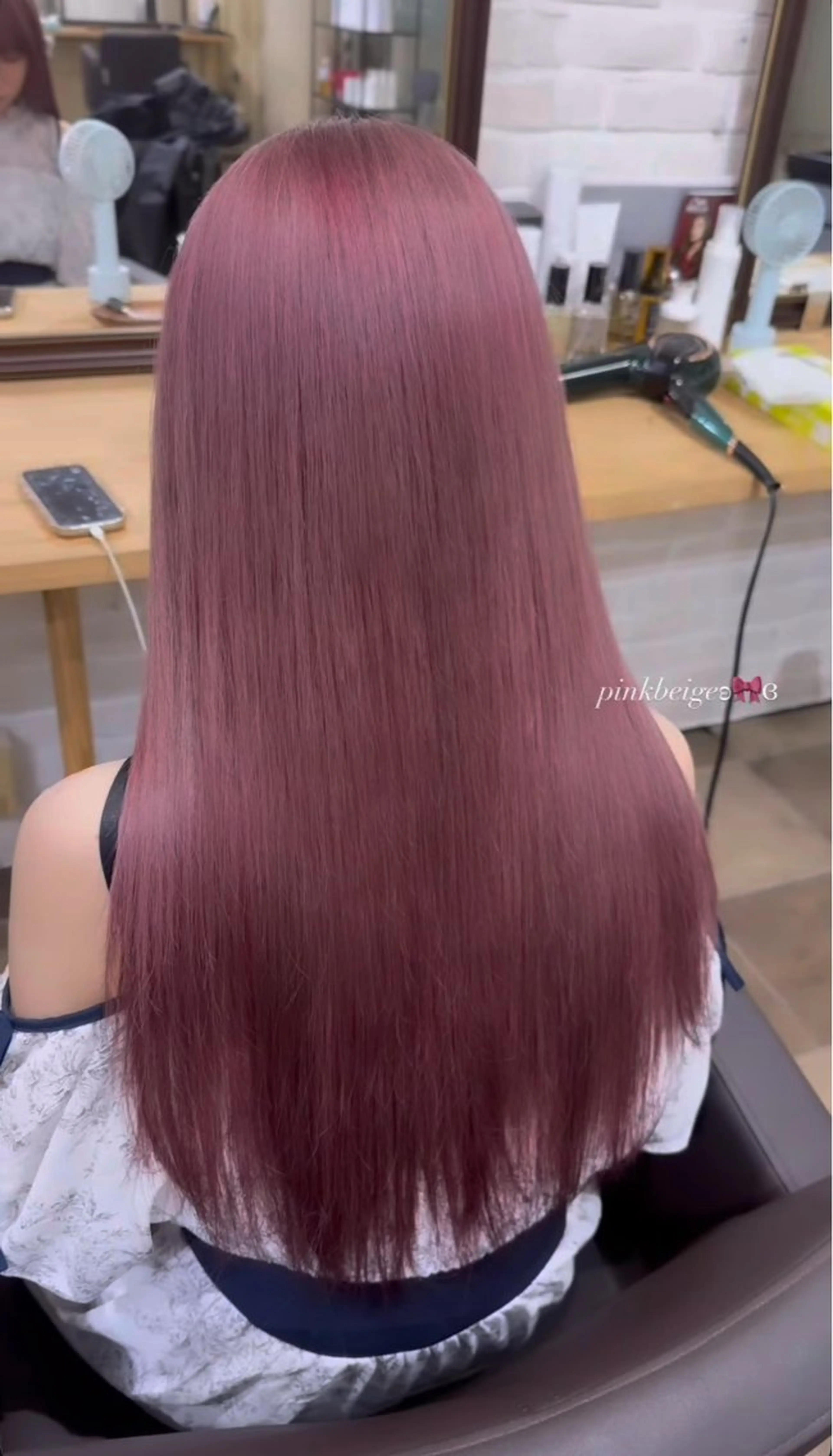 ブリーチリタッチオンカラー込み＋髪質改善水素tr＋4stepTOKIOtr🎀💖の写真