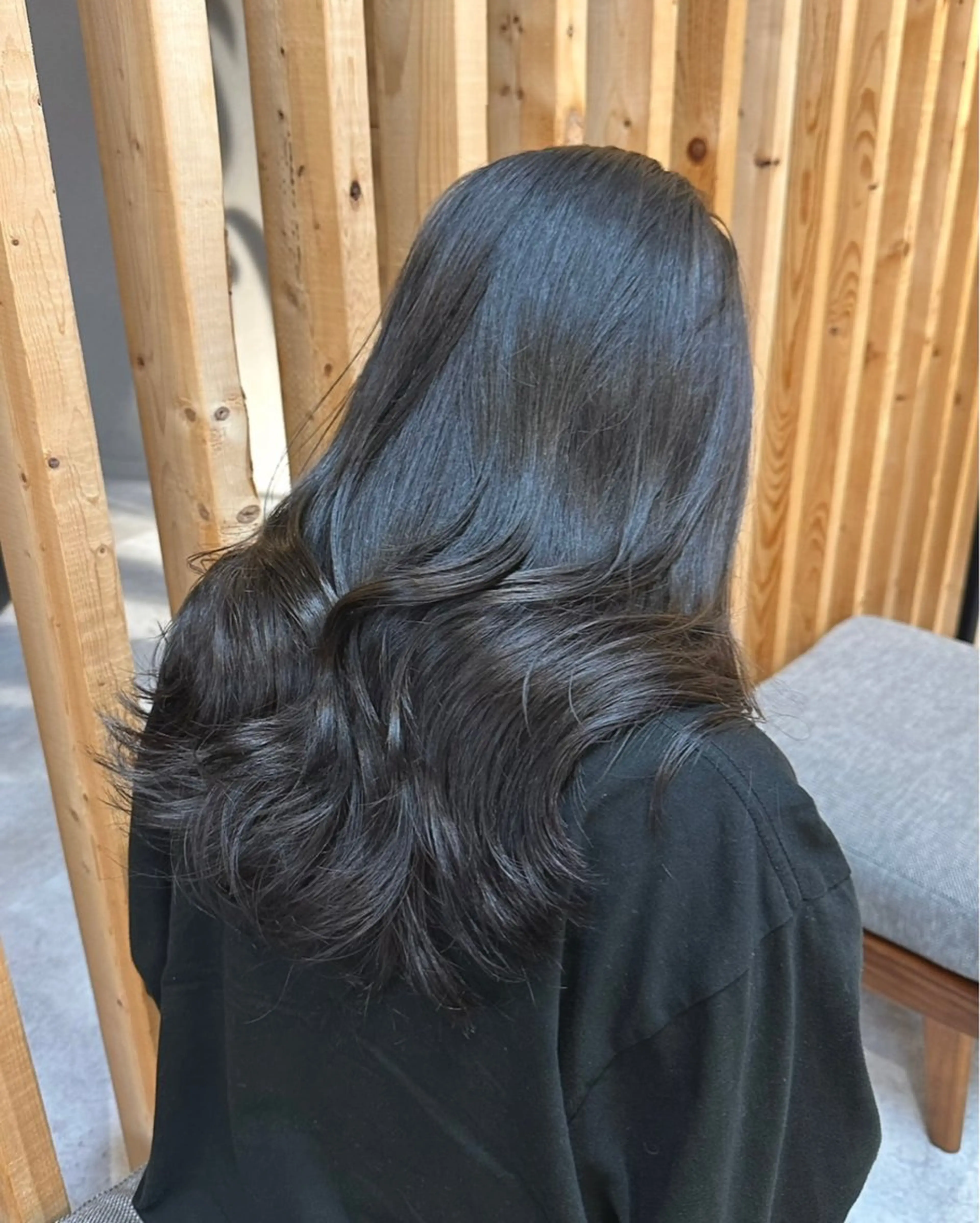 ロング ヘアカラー トリートメント HIROKI /メンズ/艶カラーのヘアスタイル