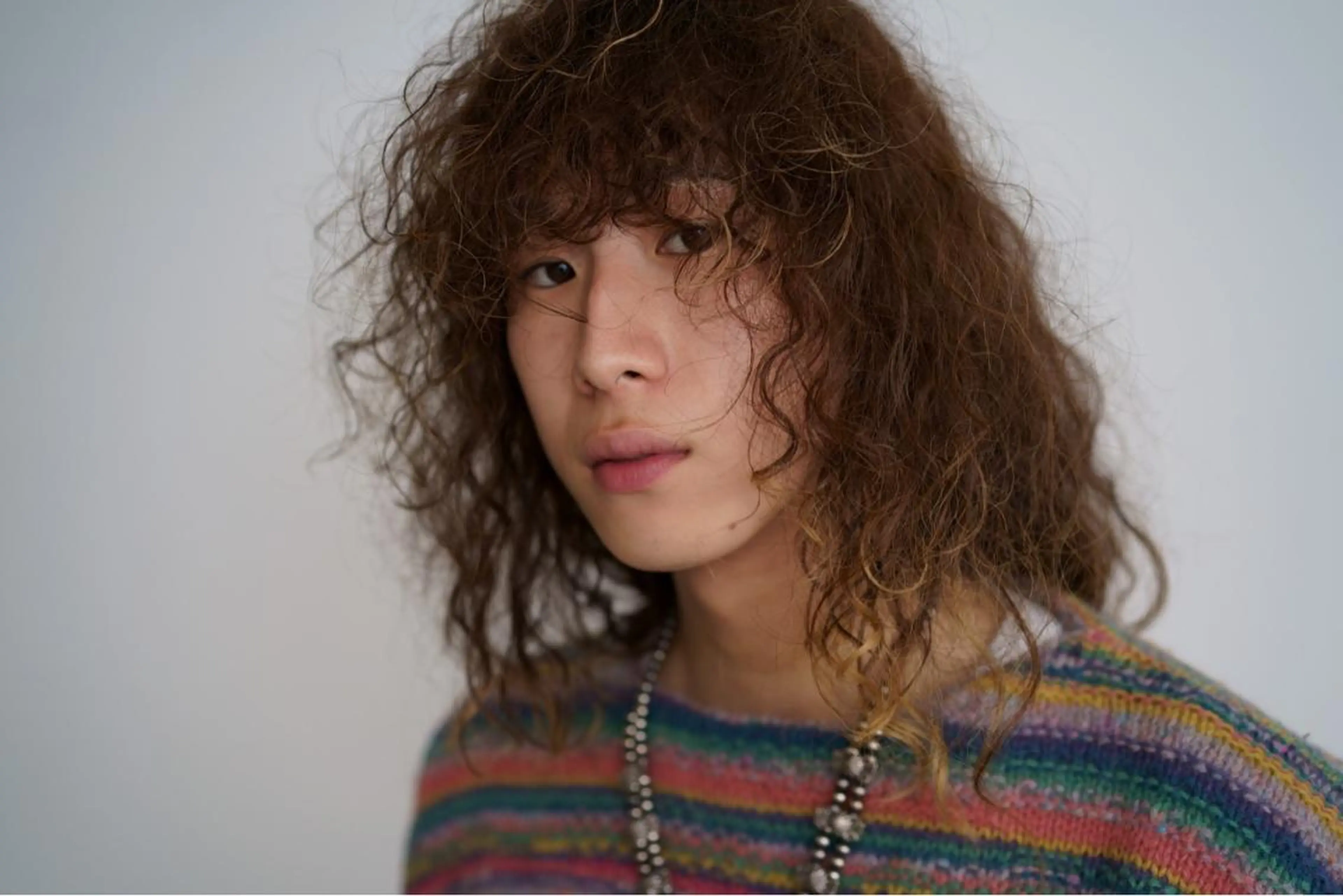 カラー 大阪メンズパーマ /スパイキー/らいのヘアスタイル