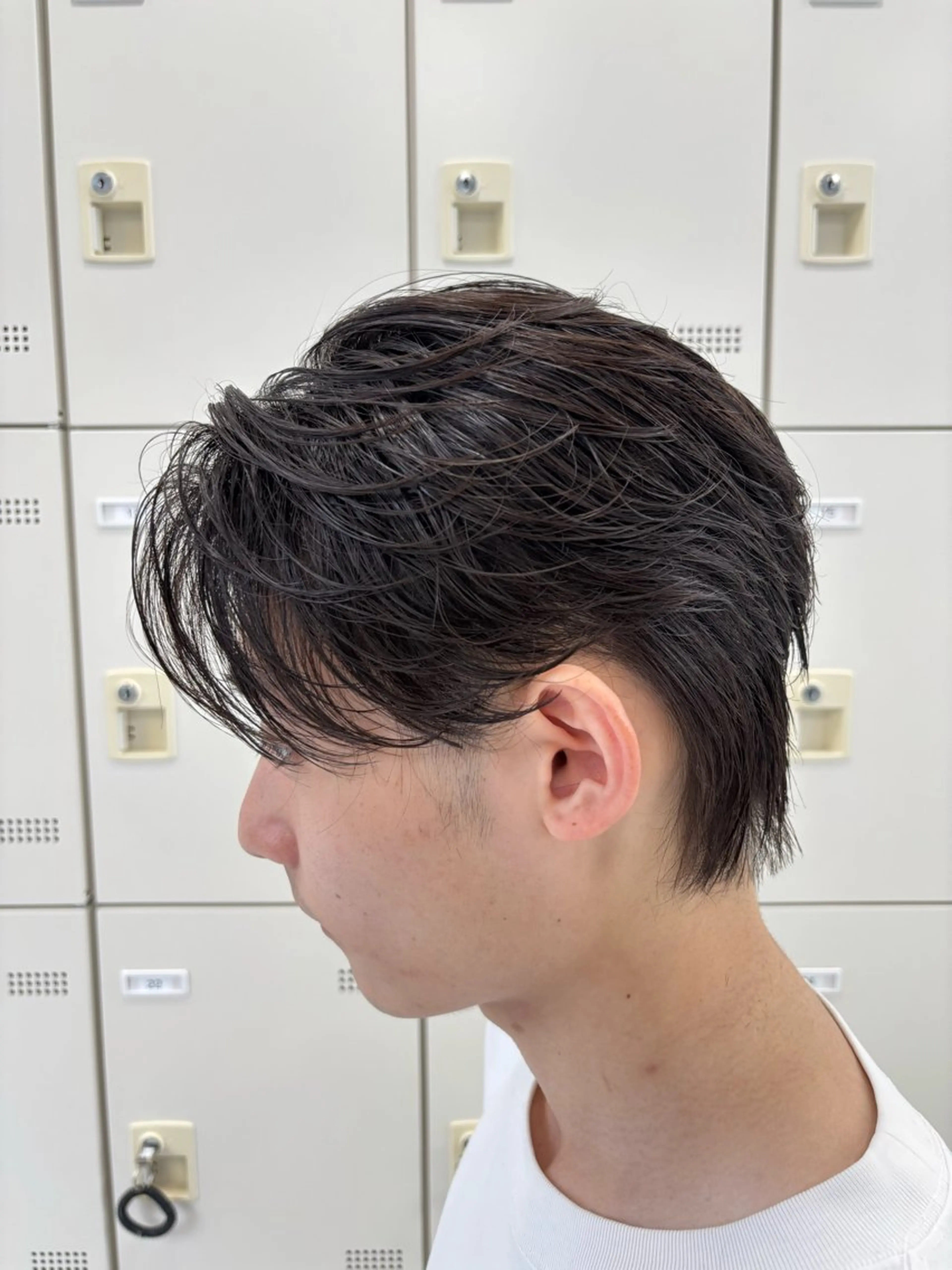 ショート パーマ カット ヘッドスパ ヘアセット 🫧韓国風透明感 ヘア🫧towaのヘアスタイル