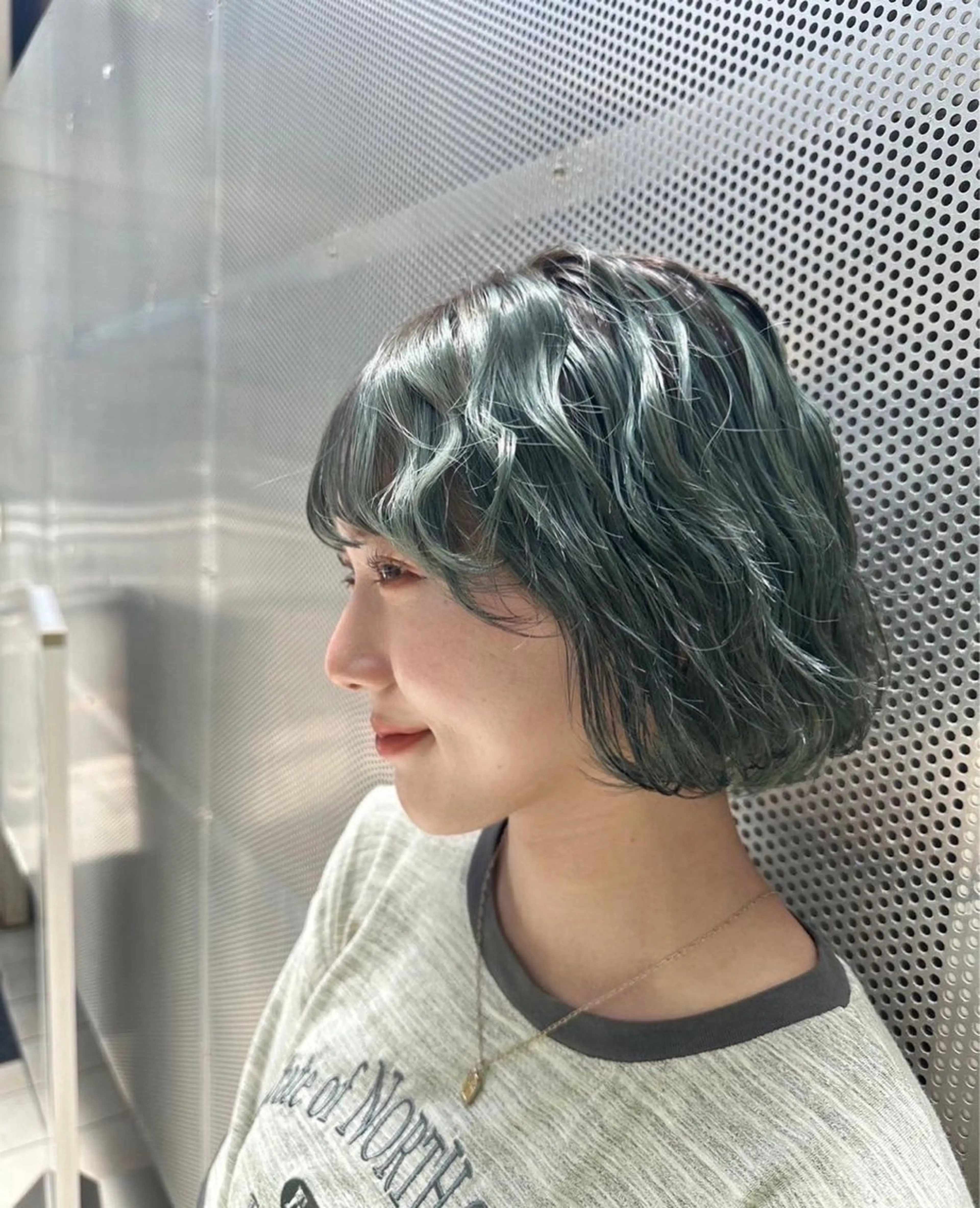 カラー ヘアカラー トリートメント 木村 心海☆明石のヘアスタイル