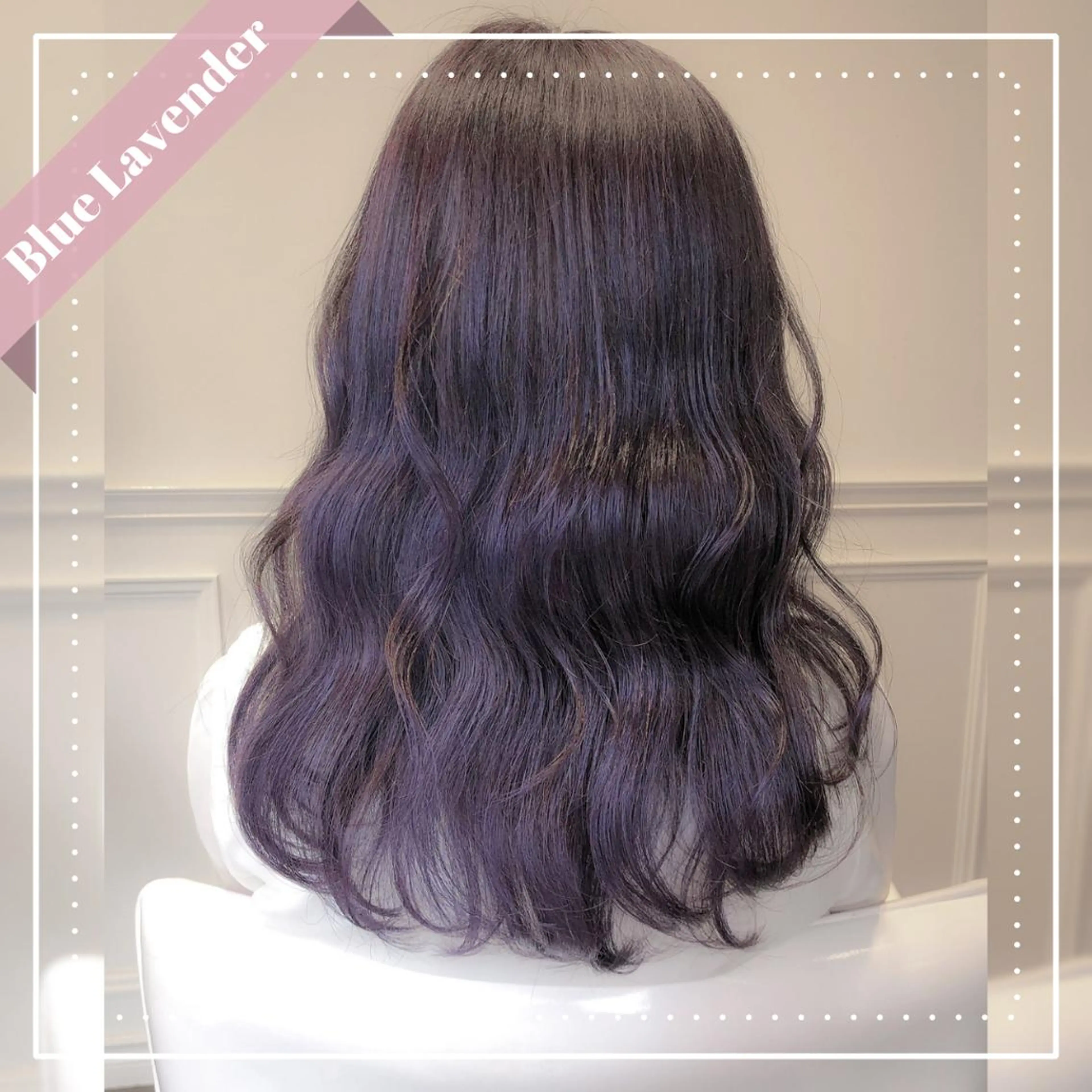 セミロング カラー ブリーチ LOTTA CUCCI所属・miyu /トレンド カラー×艶髪のヘアスタイル