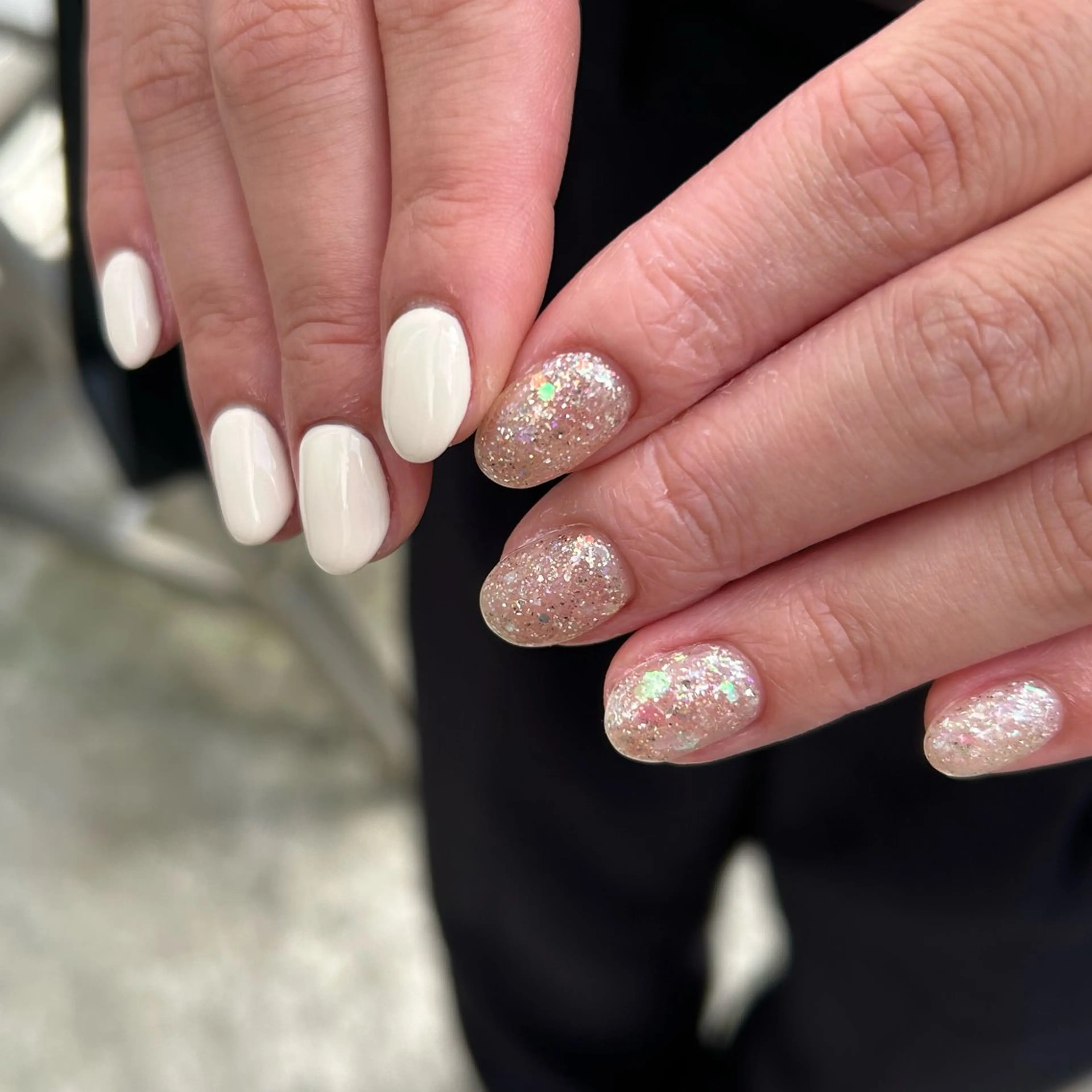 ネイル ラメ(グリッター) ワンカラーネイル Yumi 広尾|恵比寿ネイルのネイルデザイン