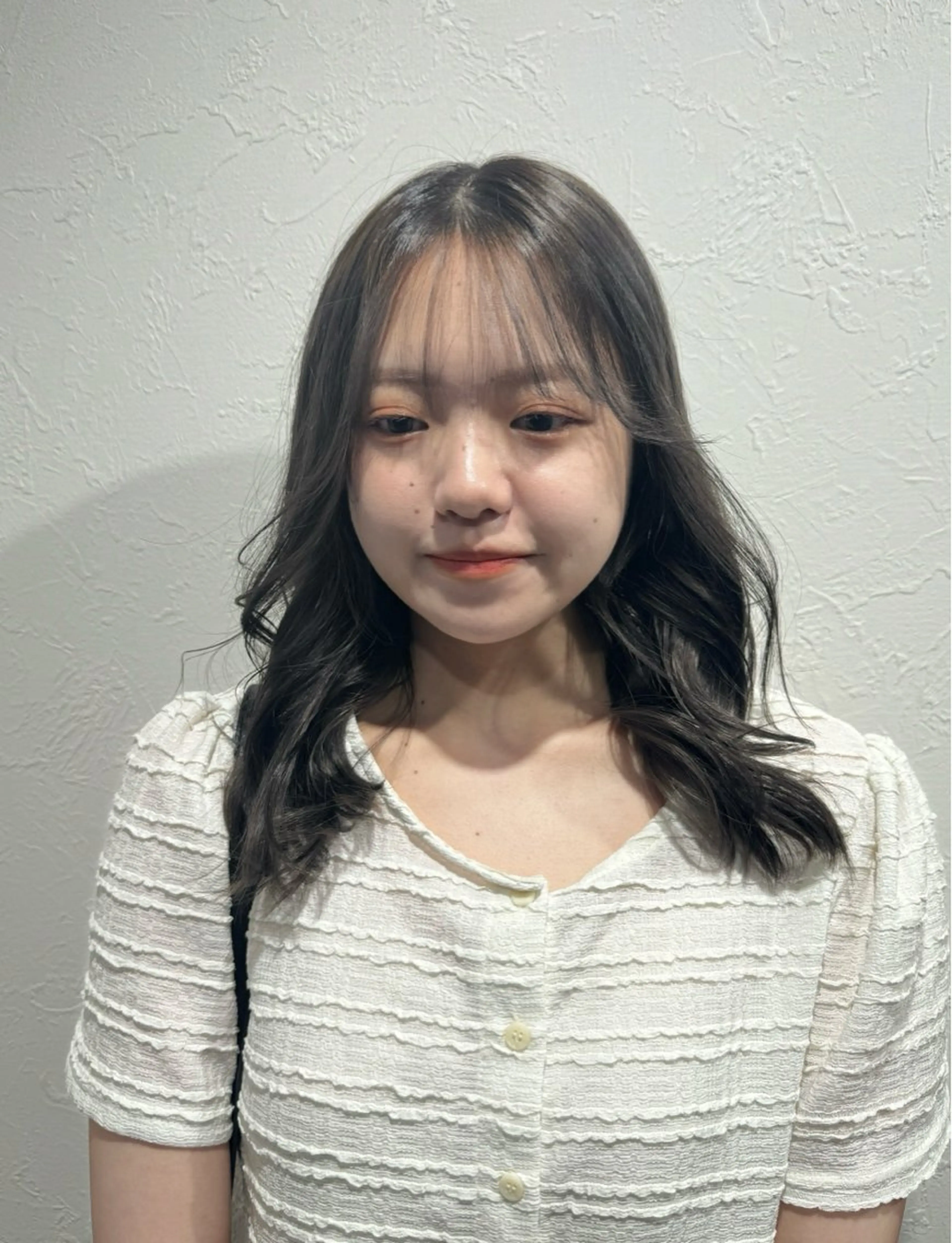 セミロング カラー ヘアカラー トリートメント ハイトーン/レイヤー /艶カラー🎀のヘアスタイル