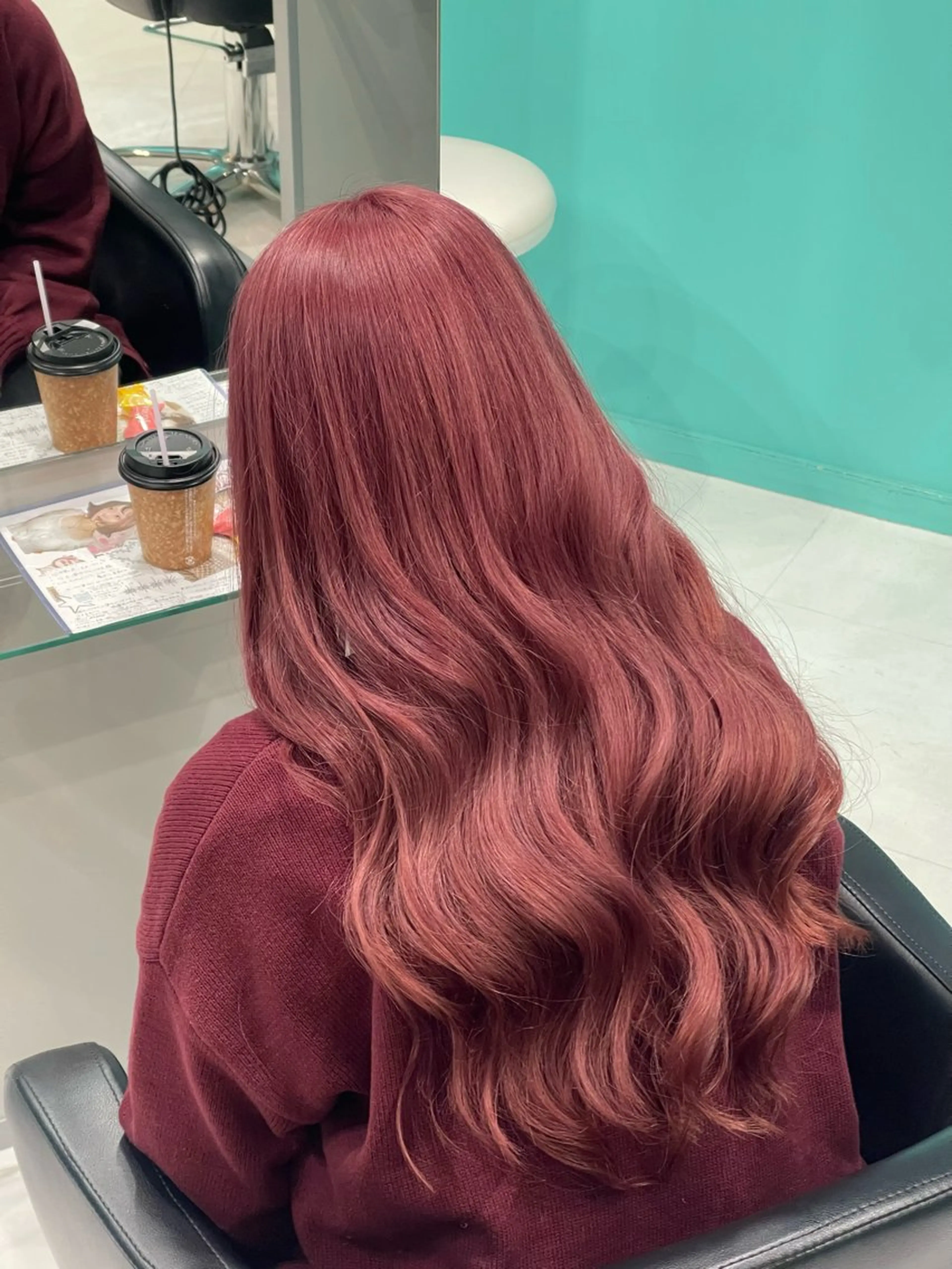 ロング カラー ヘアカラー mana/メンズ/ ヘアセット/ブリーチのヘアスタイル