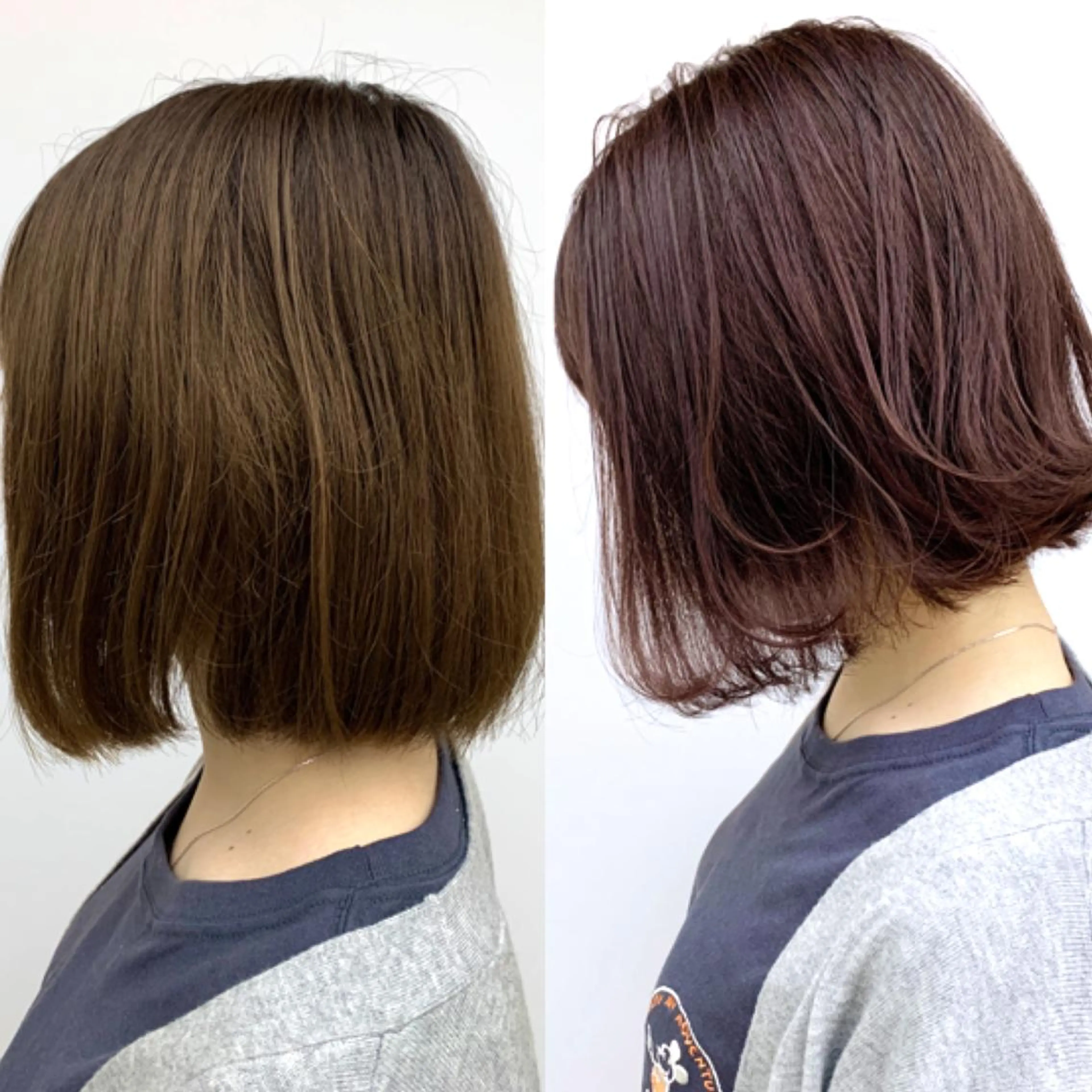 セミロング カラー パーマ ヘアアレンジ セミロングパーマ バレイヤージュ ブリーチ ケアブリーチ デザインカラー 【N°deseo】 吉祥寺のヘアスタイル