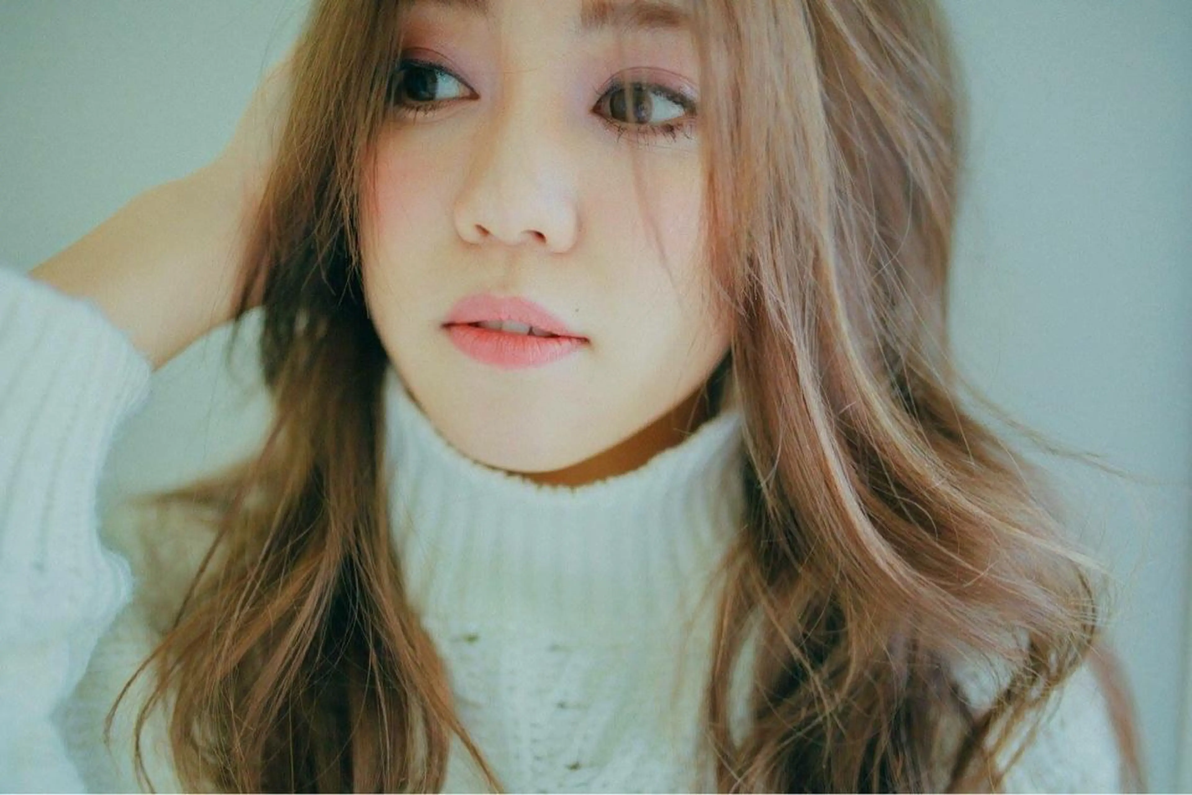 ロング カラー パーマ ロング 舘野 太嘉宏のヘアスタイル