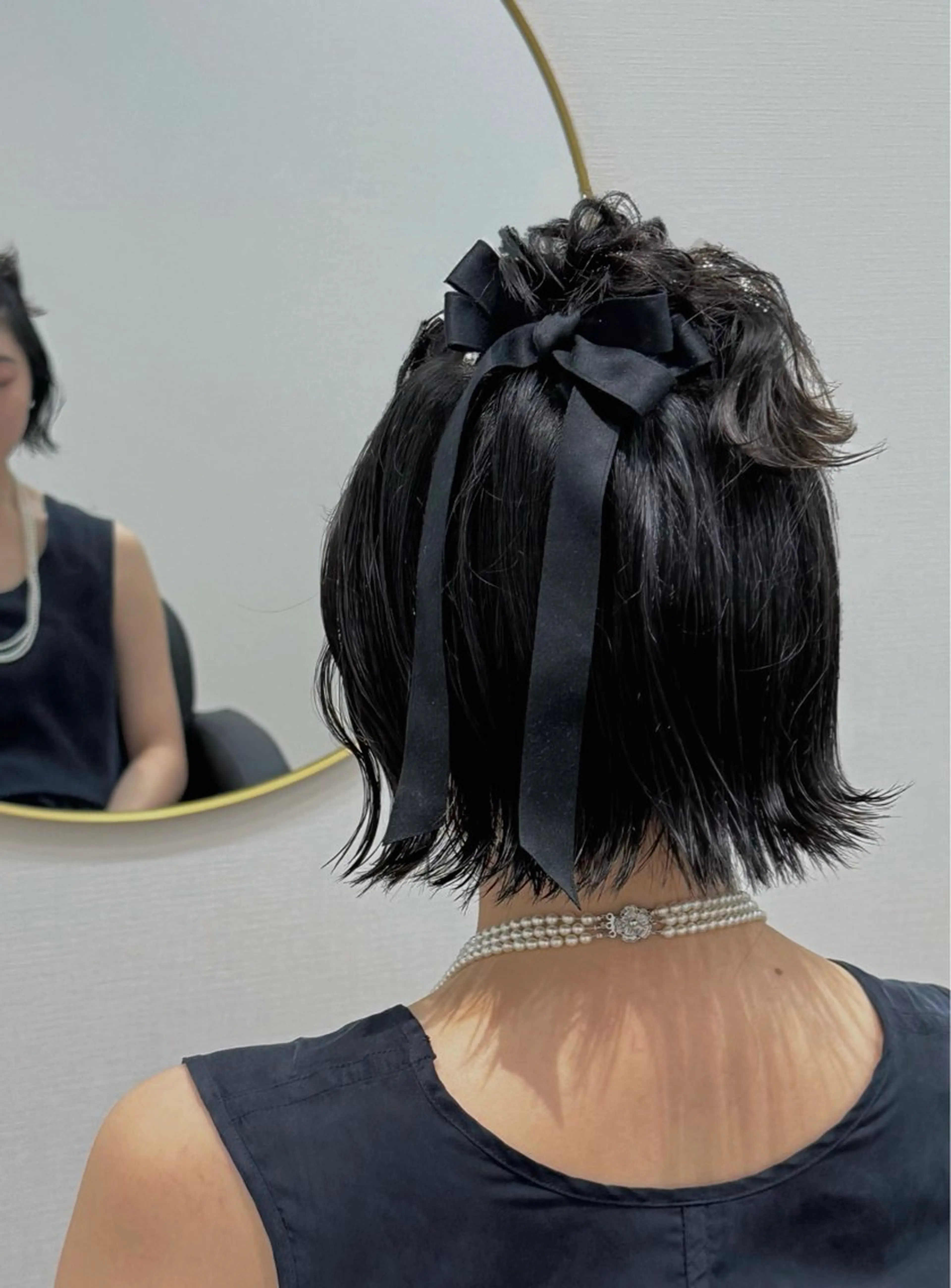 ショート ヘアアレンジ ボブ 名駅セット/オトナ 女子🦋Wakanaのヘアスタイル