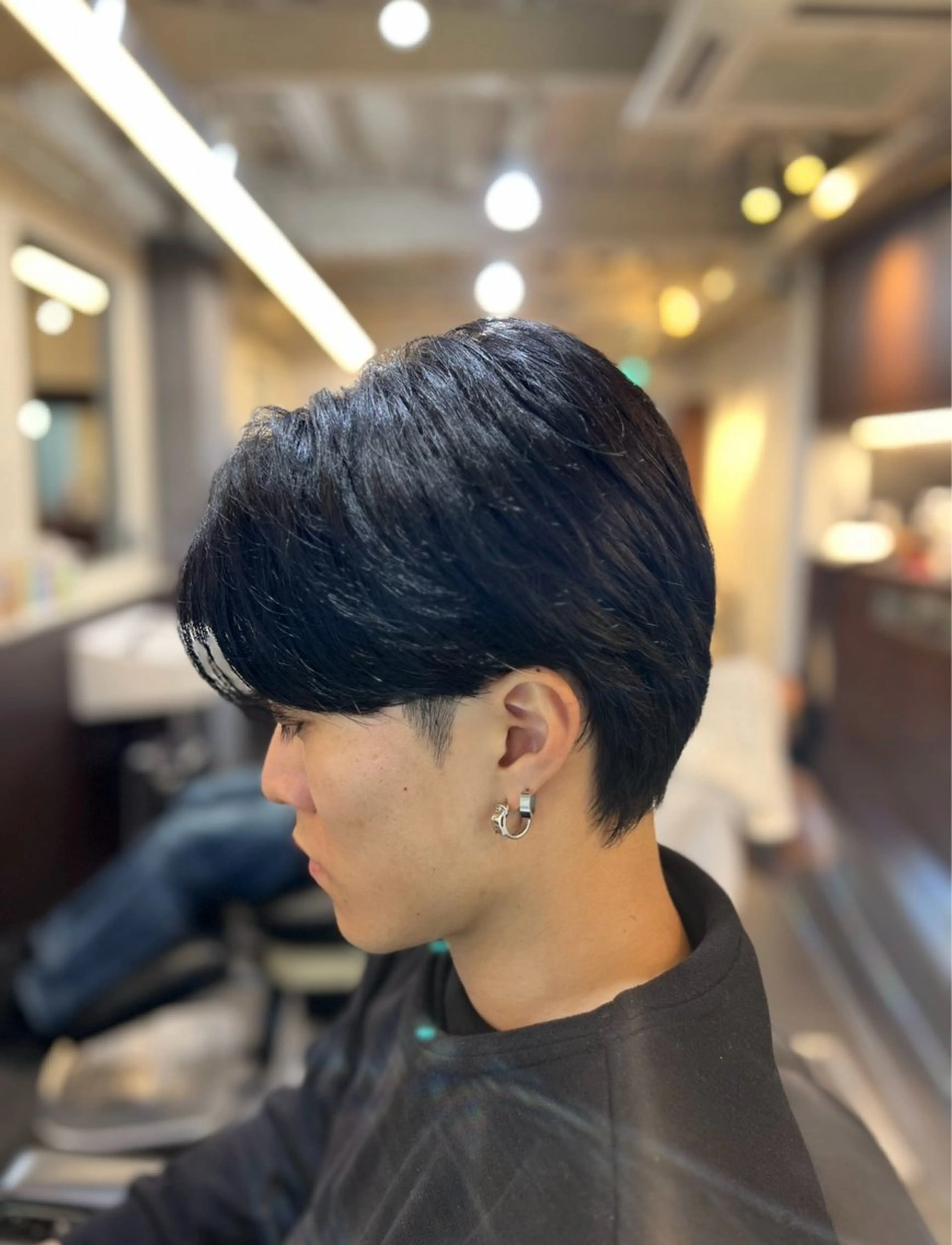 ミディアム メンズ カット KEEN creative hair所属・きょーすけ 💈barberのヘアスタイル