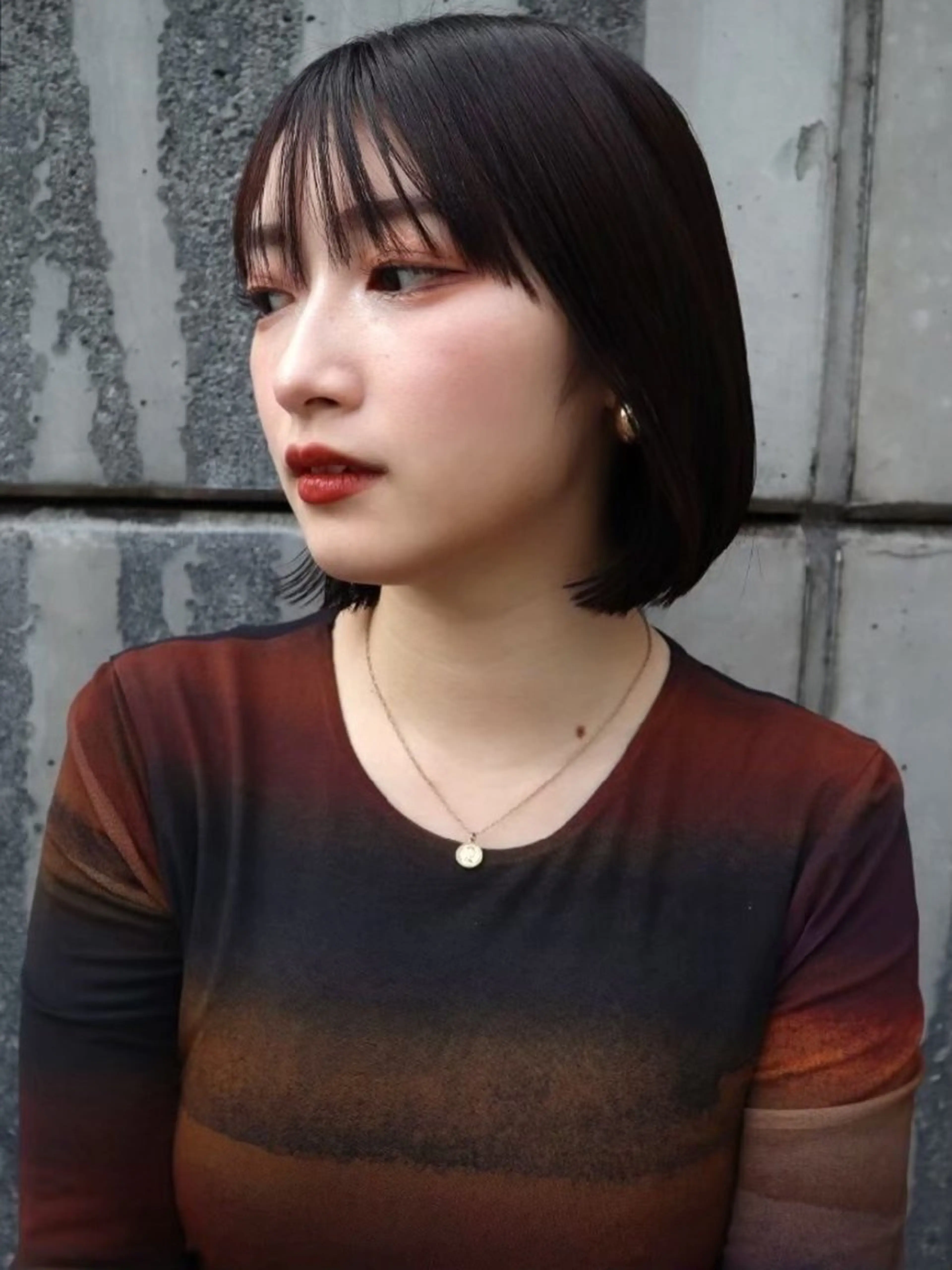 ミディアム カラー ヘアカラー トリートメント 横川/髪質改善/ メンズパーマ特化吉良のヘアスタイル