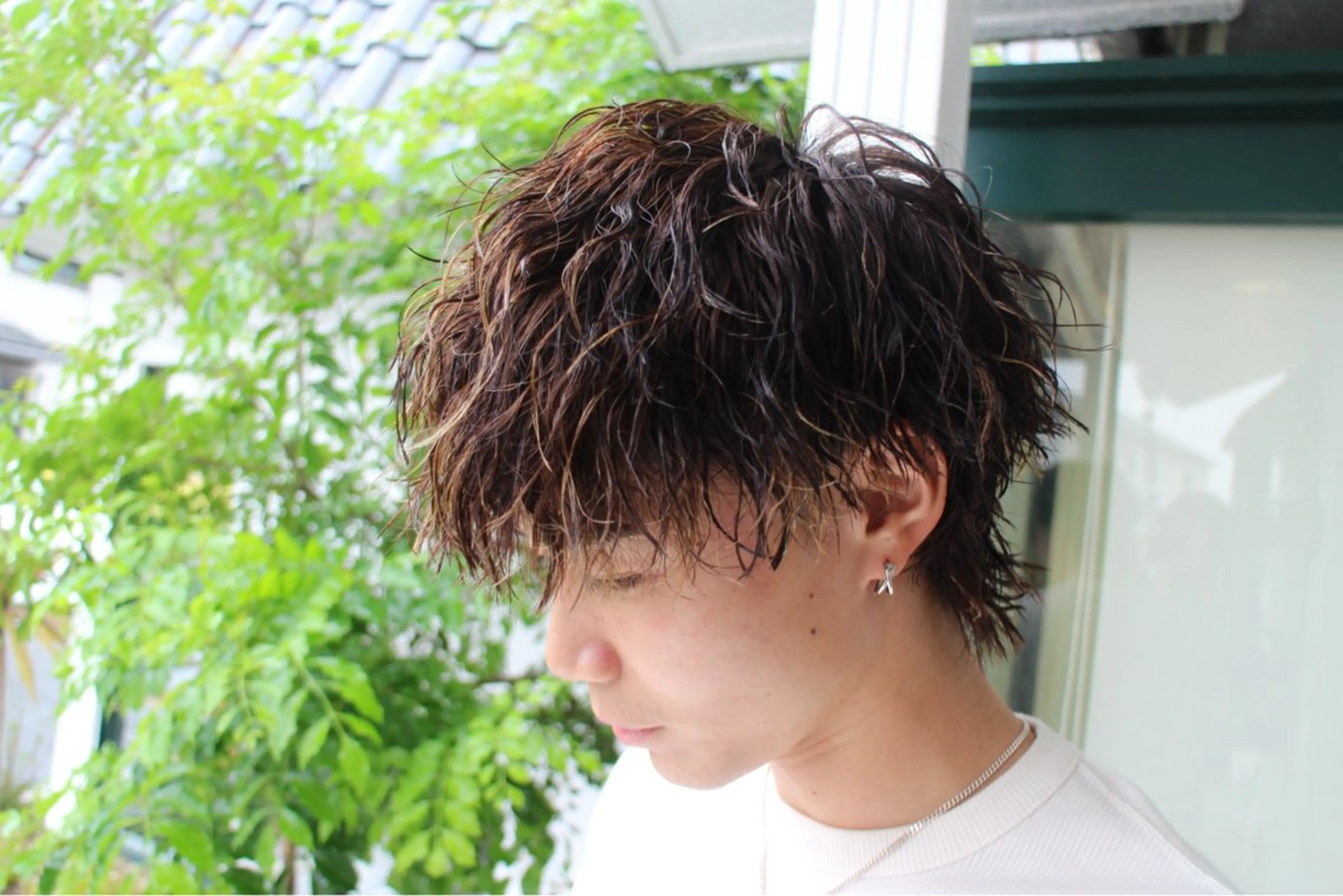 メンズカット×特殊パーマの写真