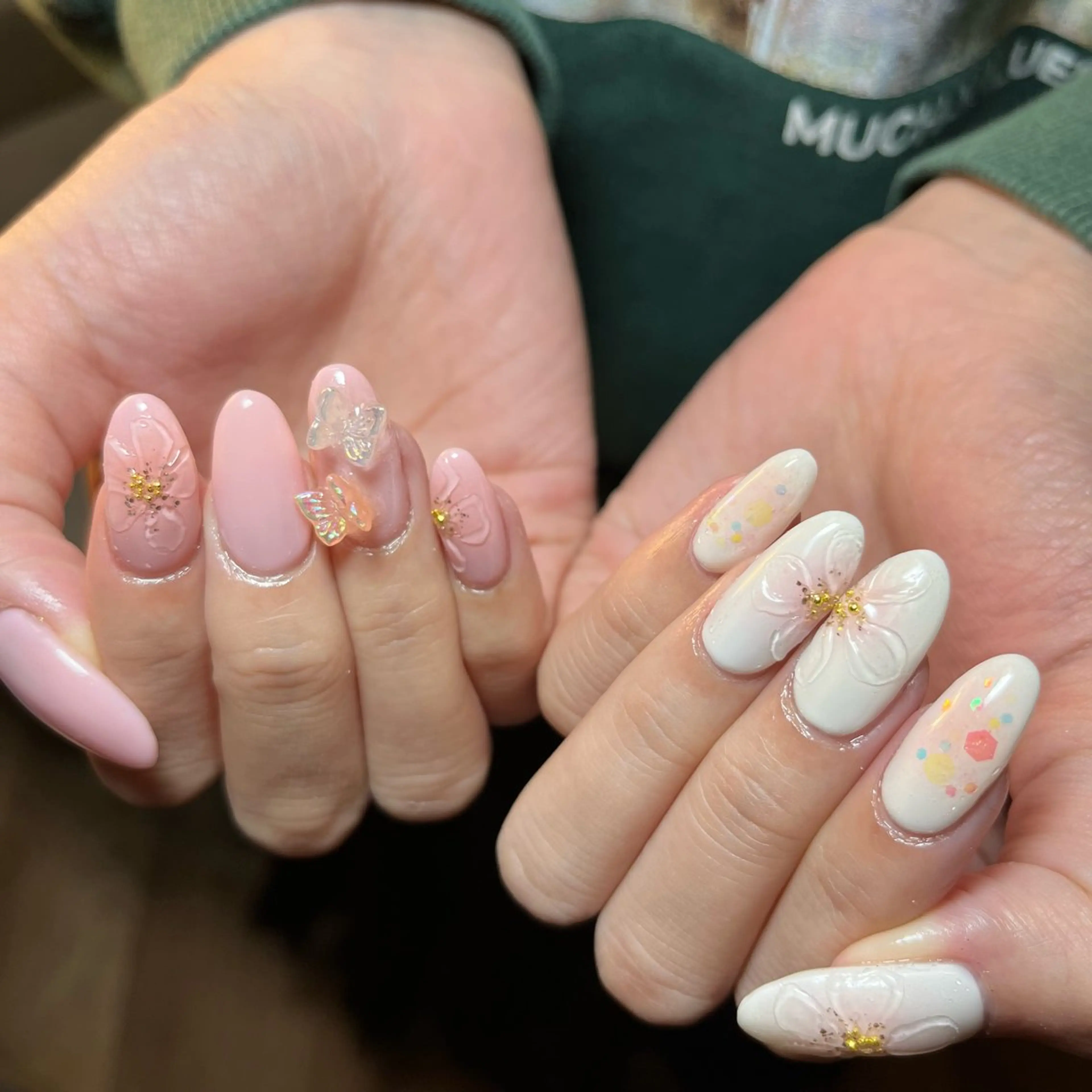 ネイル ハンドネイル Amber21.所属・Nagahama Akariのネイルデザイン