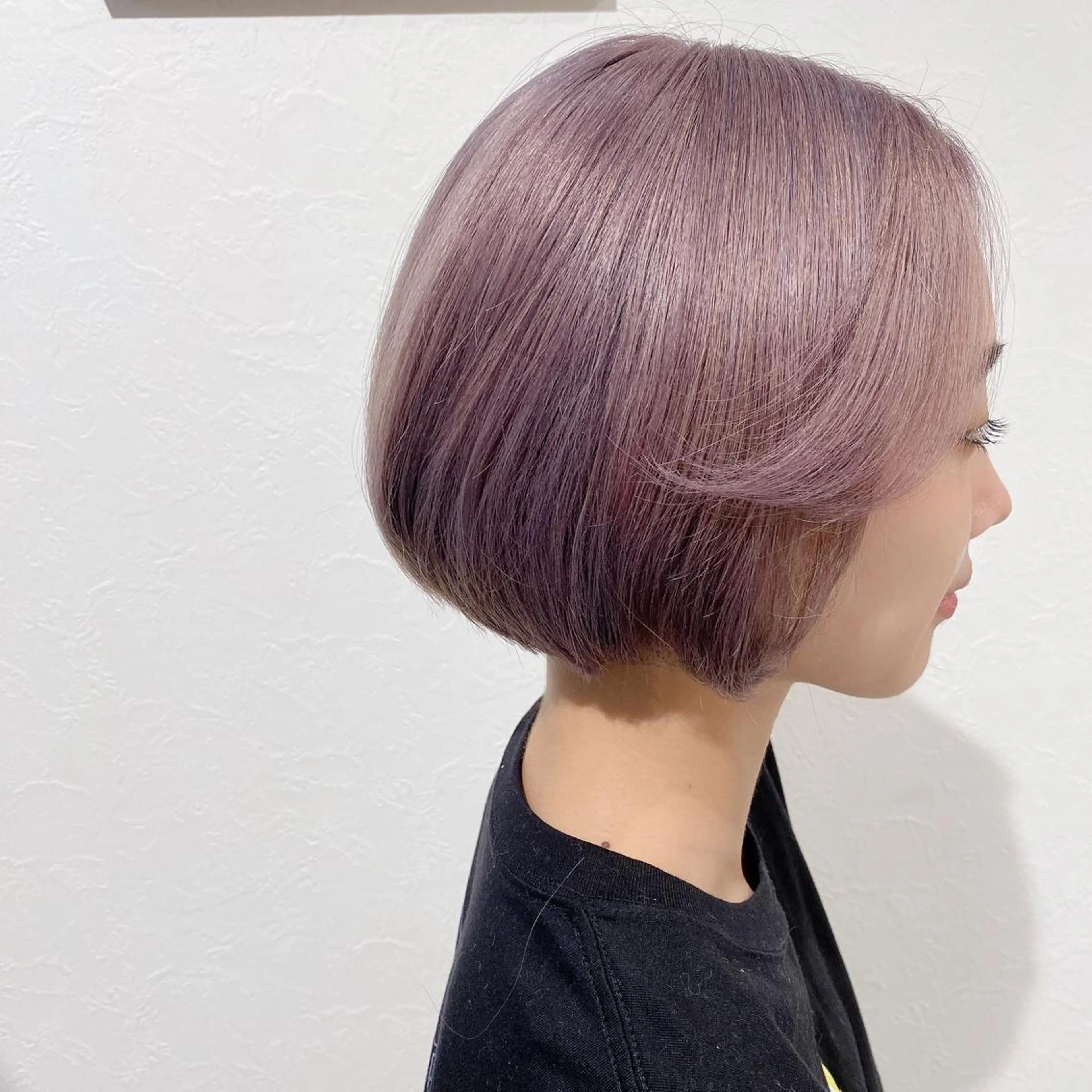 ショート カラー ヘアカラー トリートメント ベレーザ渋谷所属・🦋ハイトーン・髪質 改善🦋成嶋 朋希のヘアスタイル