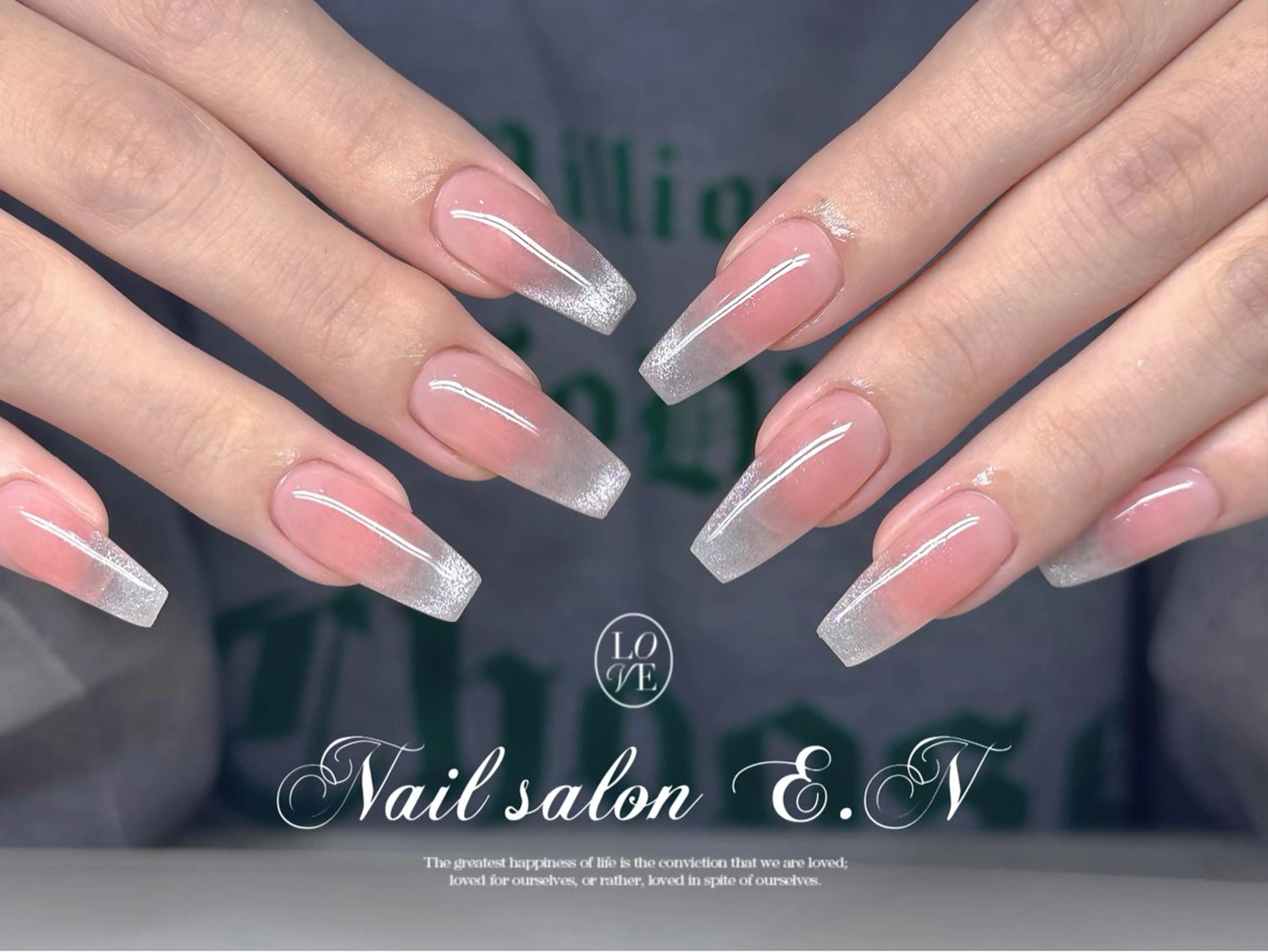 ネイル E.N🦋 長さ出し/持ち込みのネイルデザイン