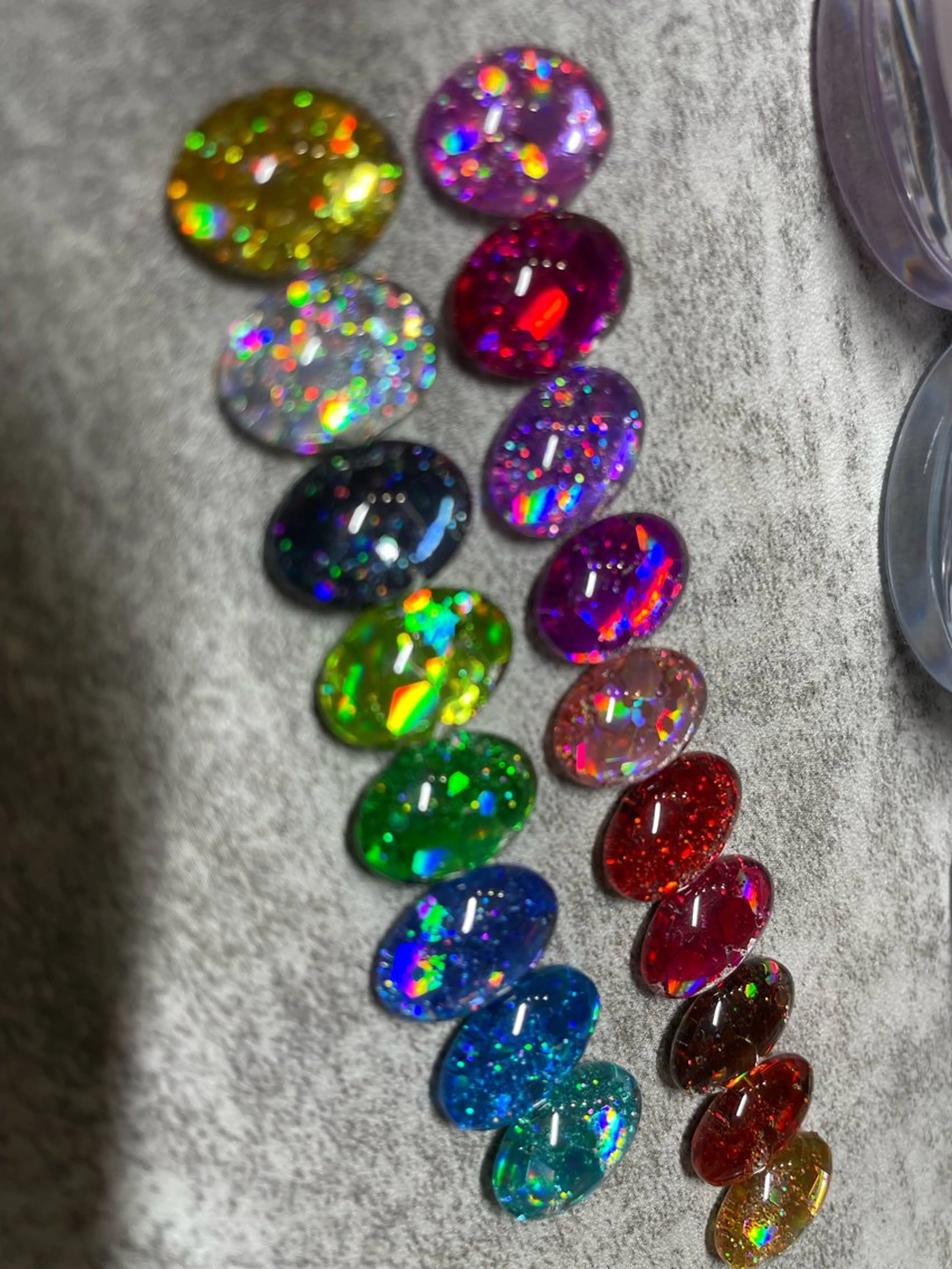 ネイル ホログラムネイル Home salon Rのネイルデザイン