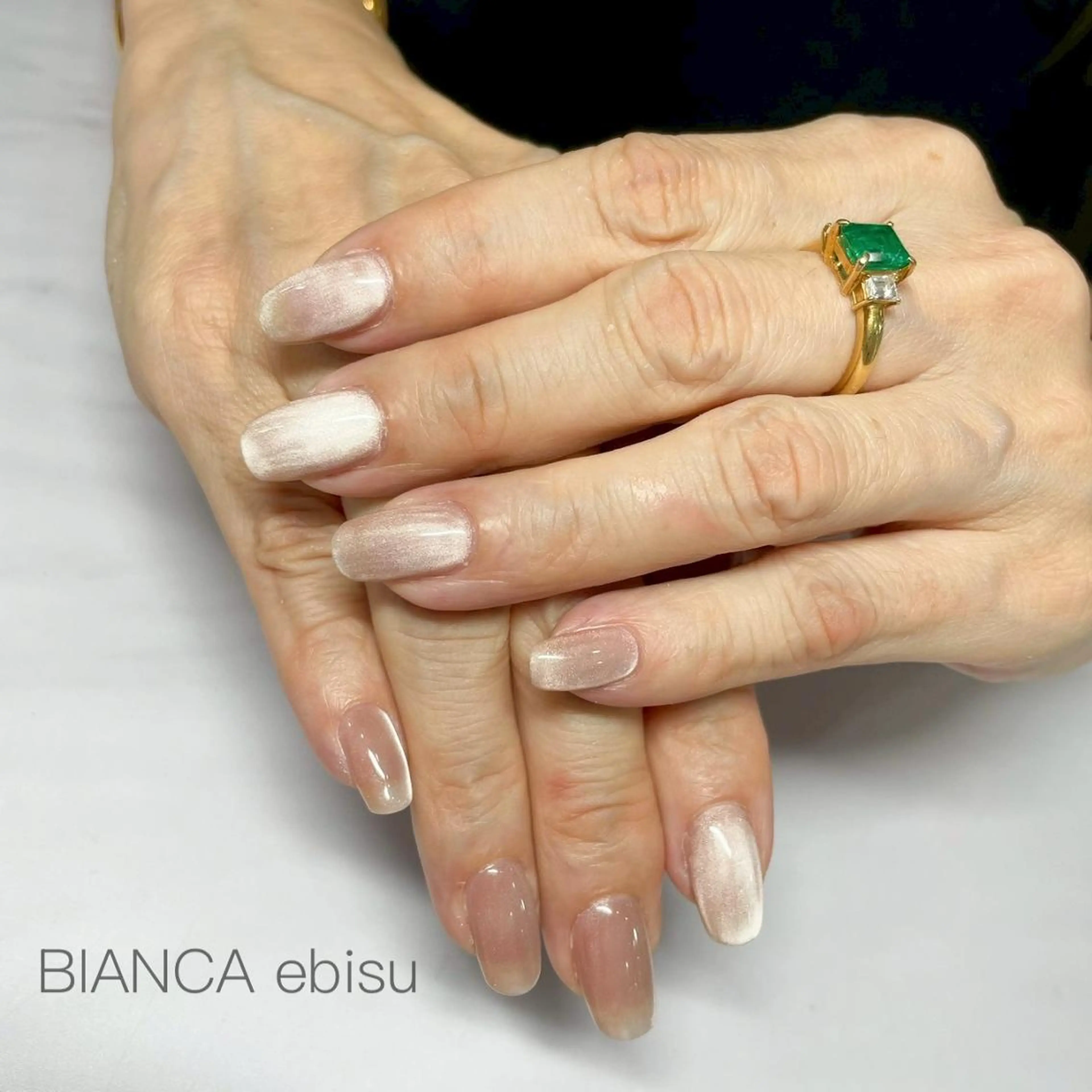 オフ有/ハンド【選べる💎マグネットorミラーネイル💎ワンカラー】〈恵比寿〉リピーター+¥330の写真