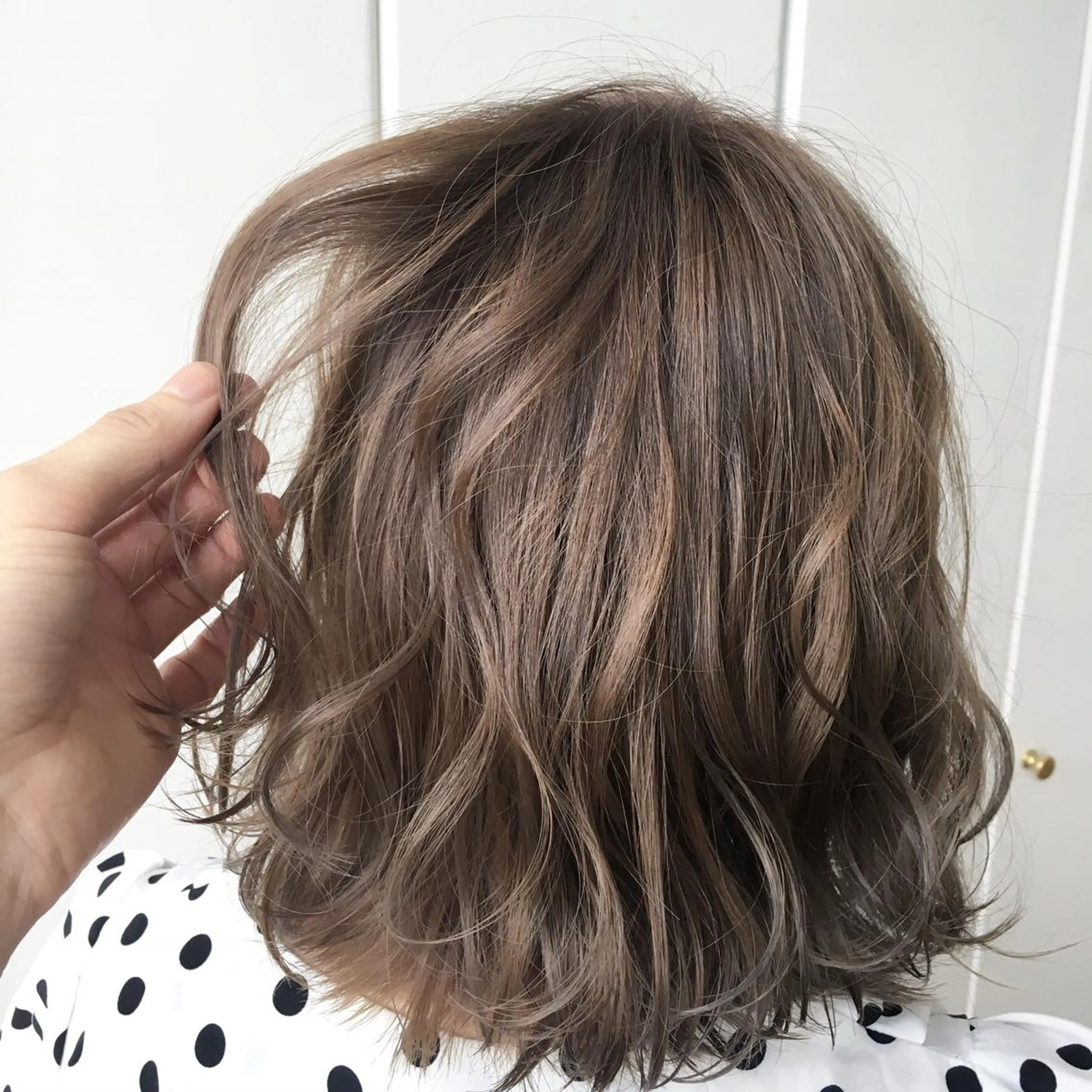 ミディアム タカハシ ユウキのヘアスタイル