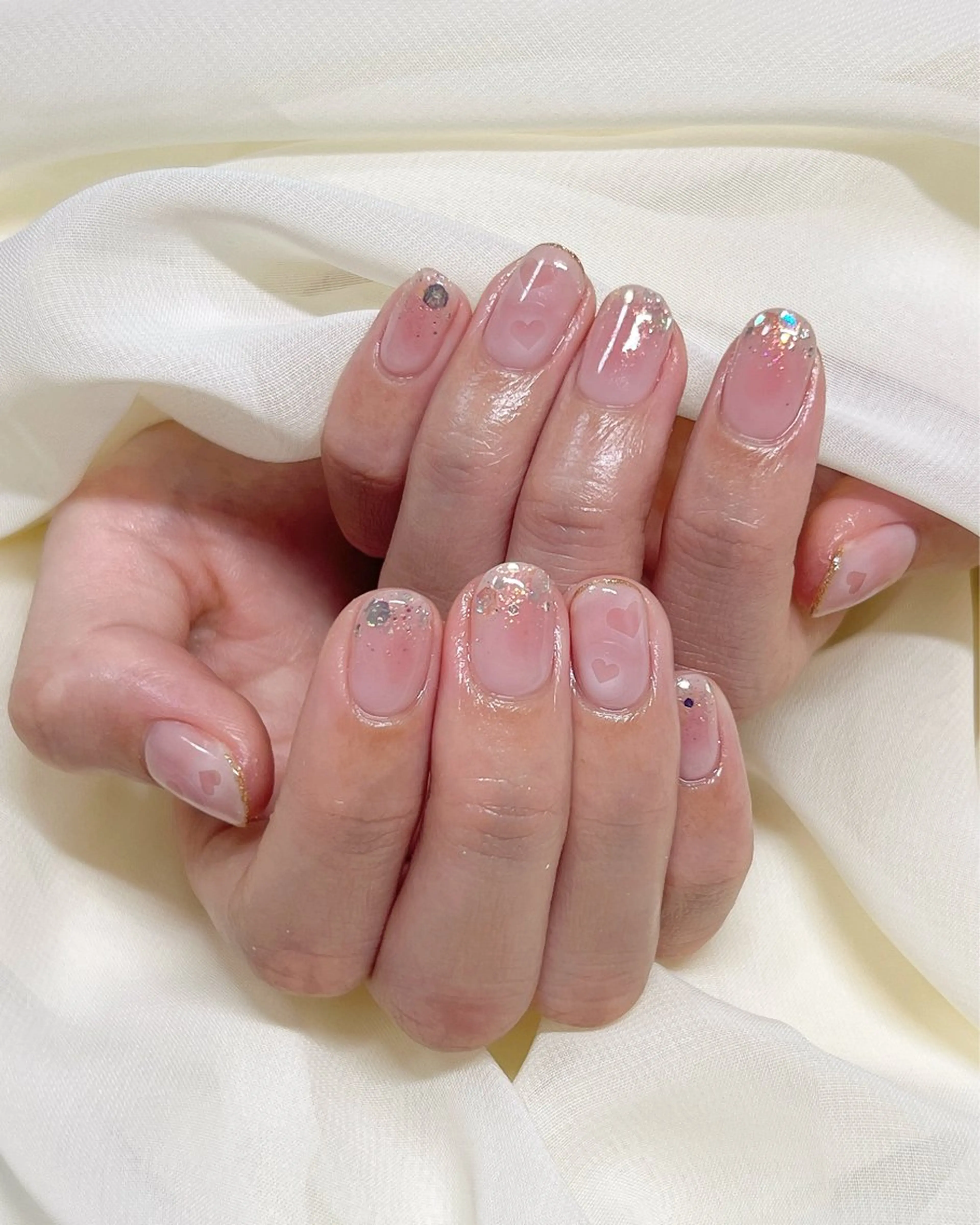 ネイル アートネイル チークネイル nail salon MUAのネイルデザイン