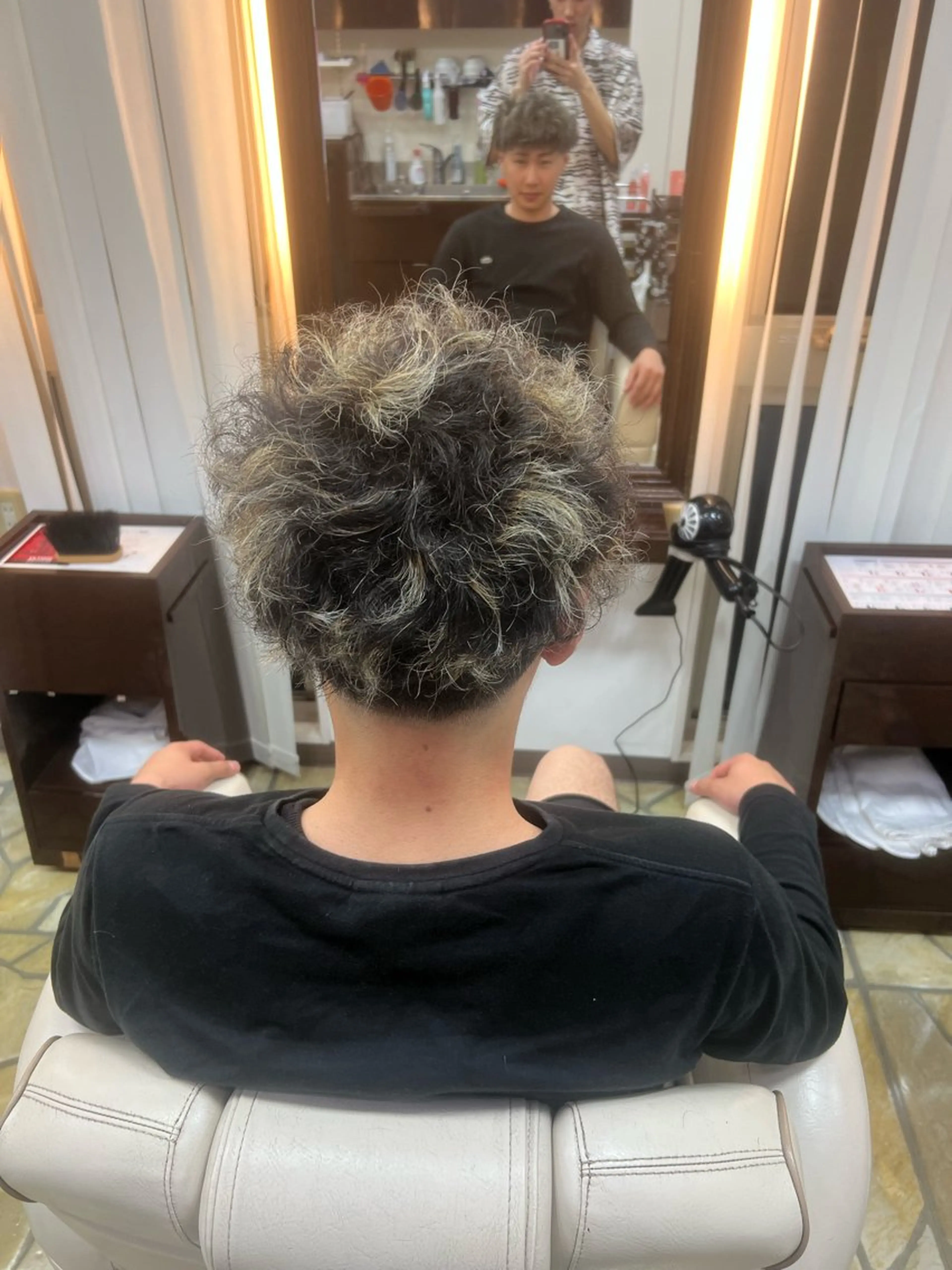 カラー パーマ メンズ Shouki .222のヘアスタイル