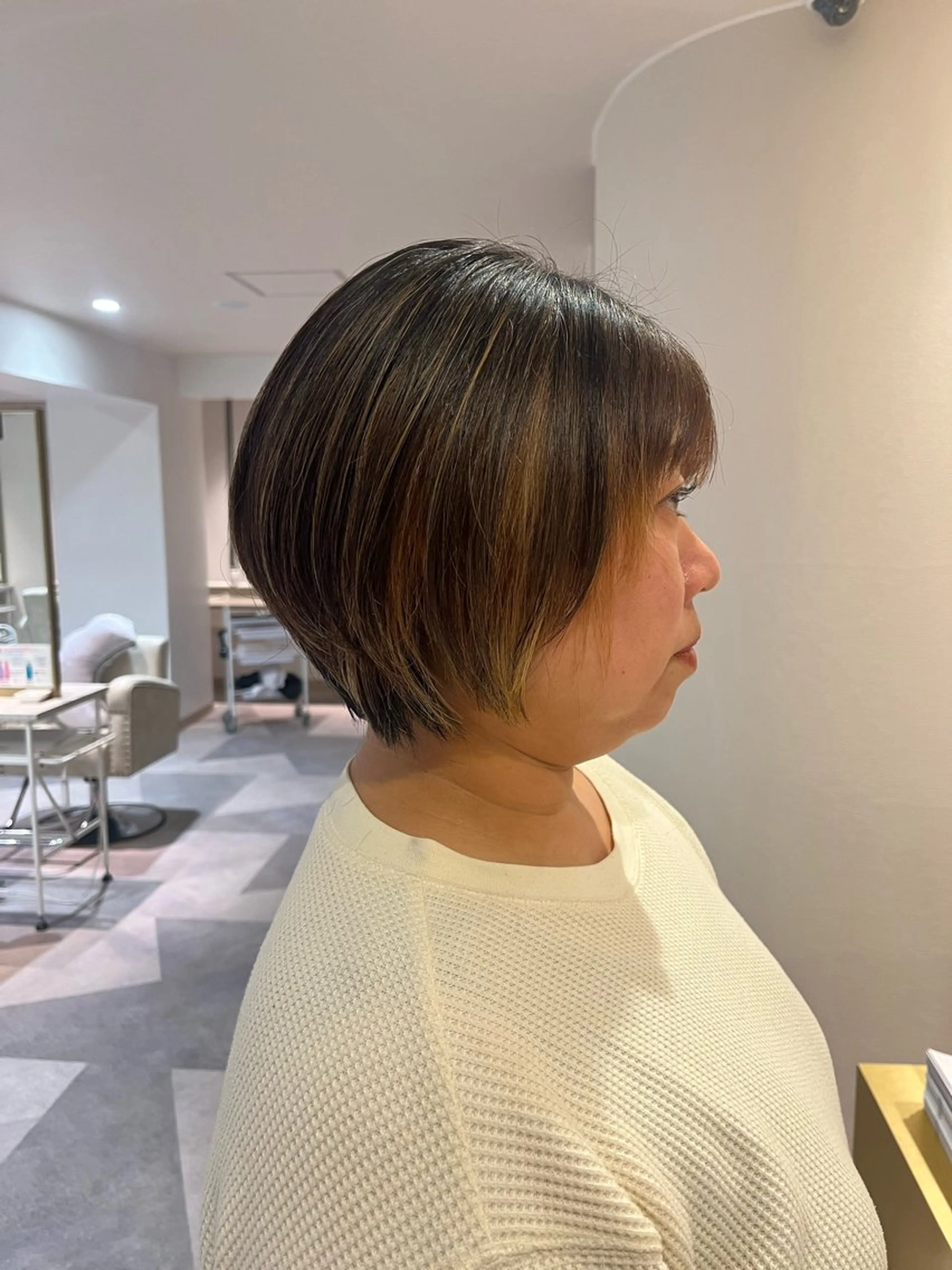 ショートカットモデルの写真