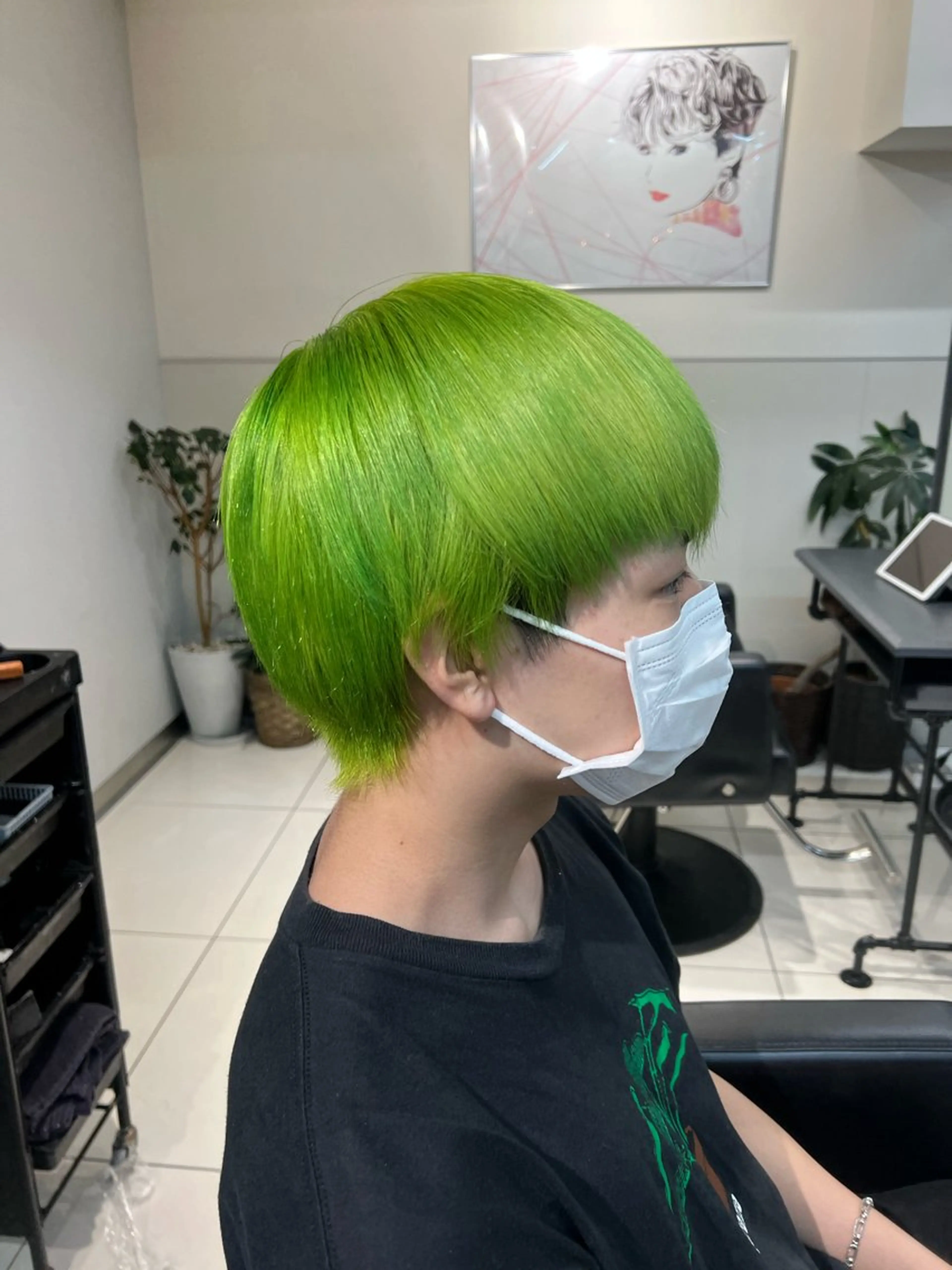 ショート カラー ハイトーンカラー/ さらさのヘアスタイル