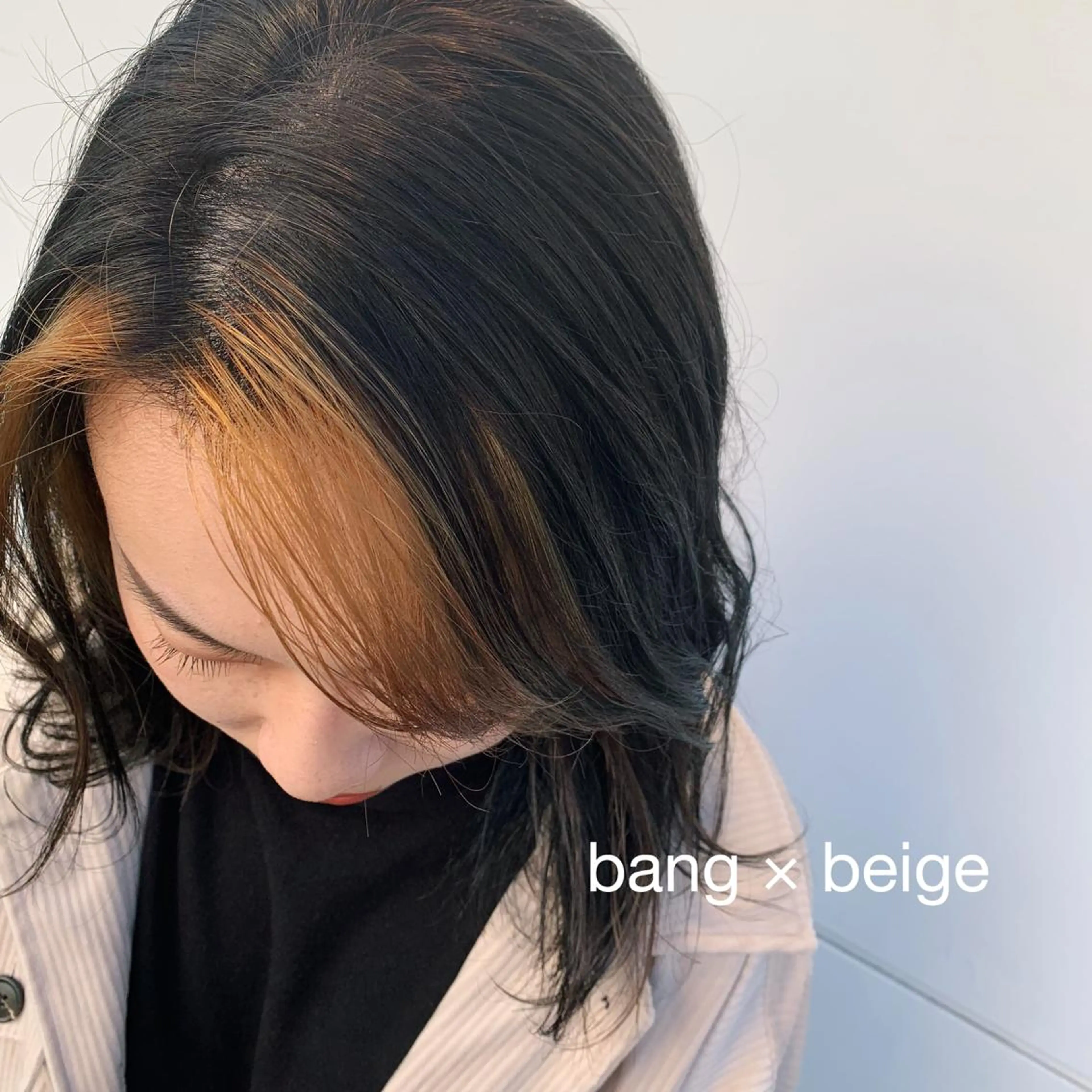 セミロング カラー RINA🧤 デザインとボブのヘアスタイル