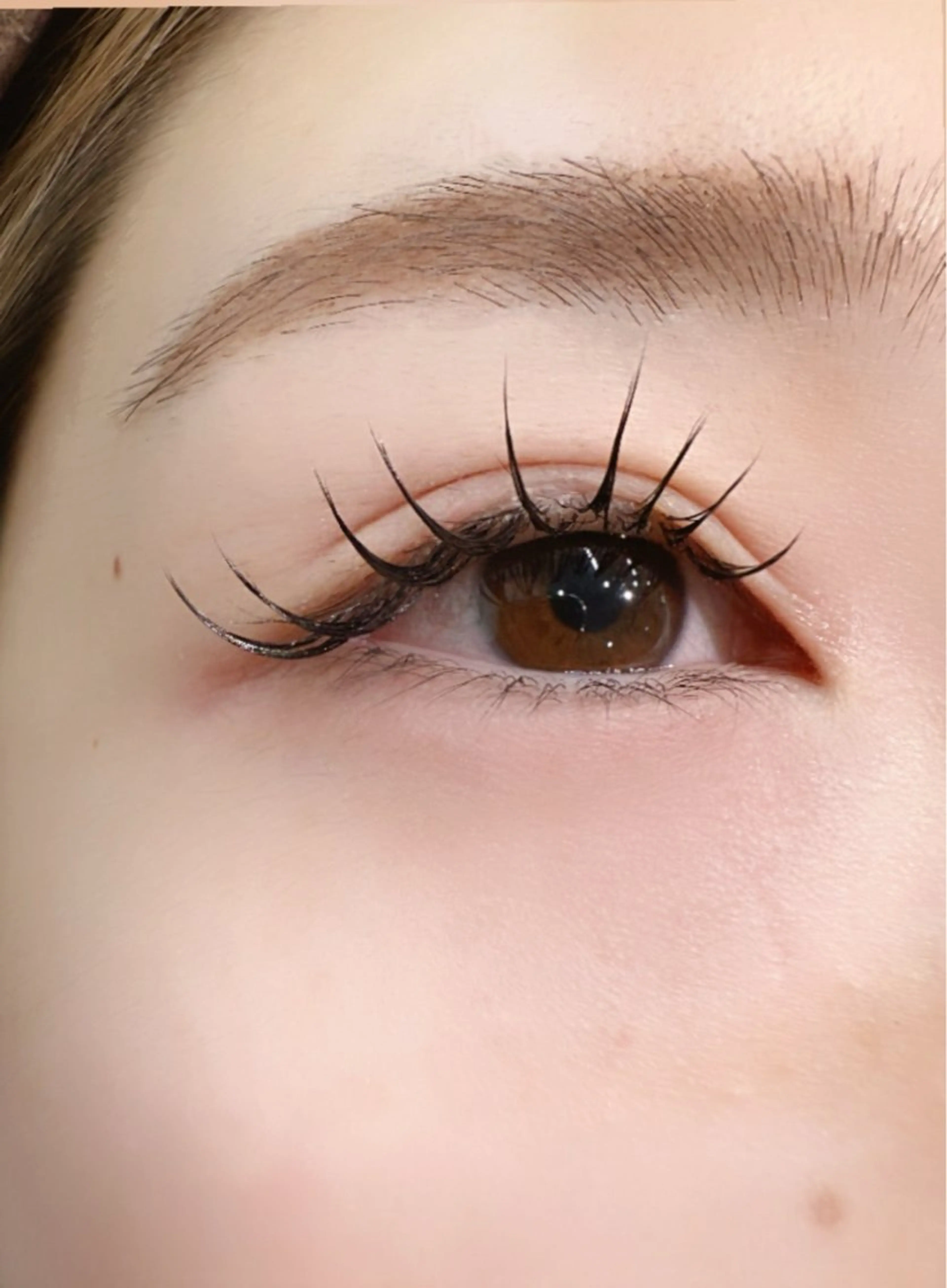 💟新規限定💟【ミンク80本】※オフ代別途(自店、他店別料金)、フラットラッシュ変更➕1100円💖コーティング込💖の写真