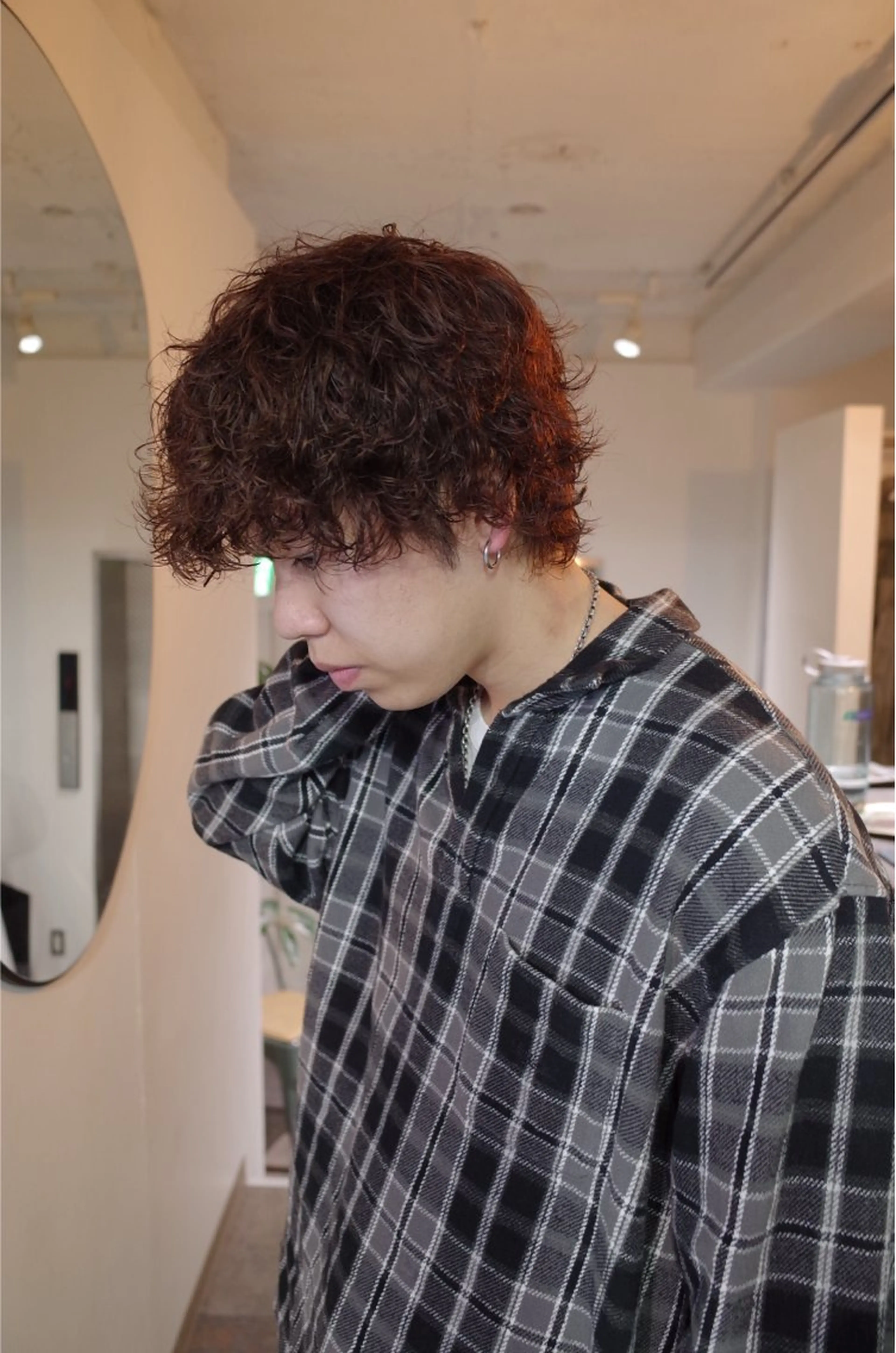 パーマ メンズ 髪質改善/ブリーチ EITOのヘアスタイル