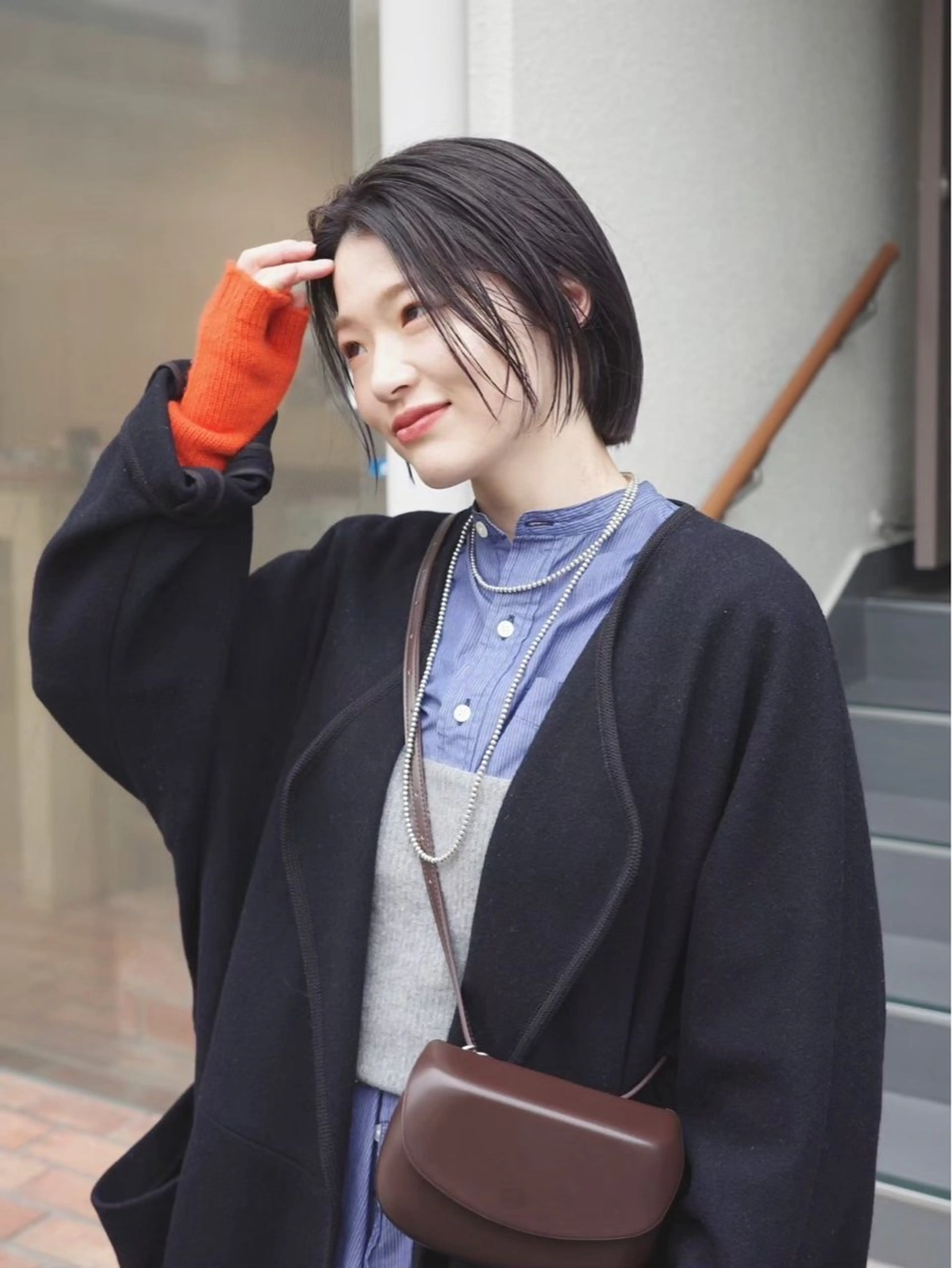 ショート IRO所属・岡田 祐樹のヘアスタイル