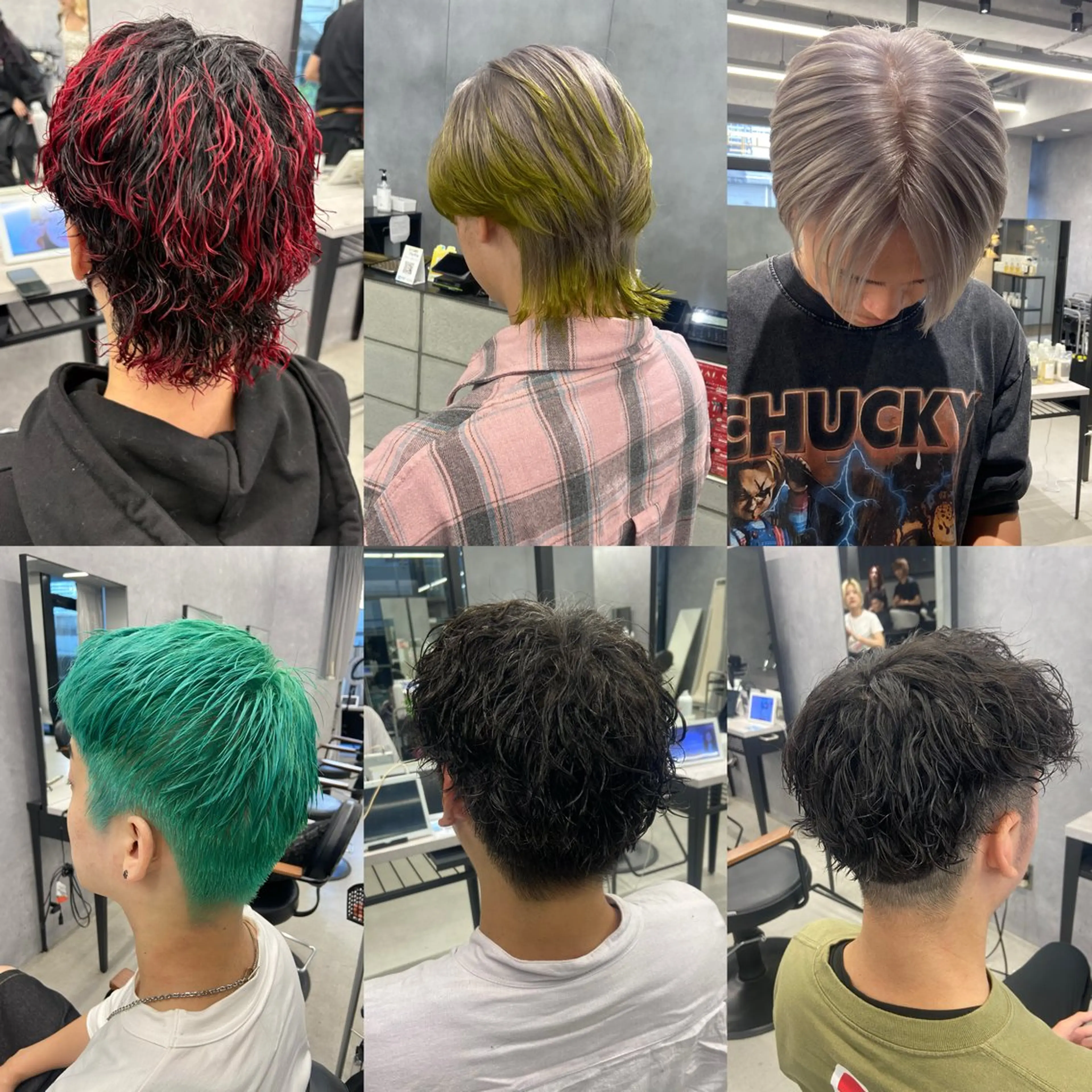 【メンズ限定】カット＋ブリーチ＋フルカラーの写真