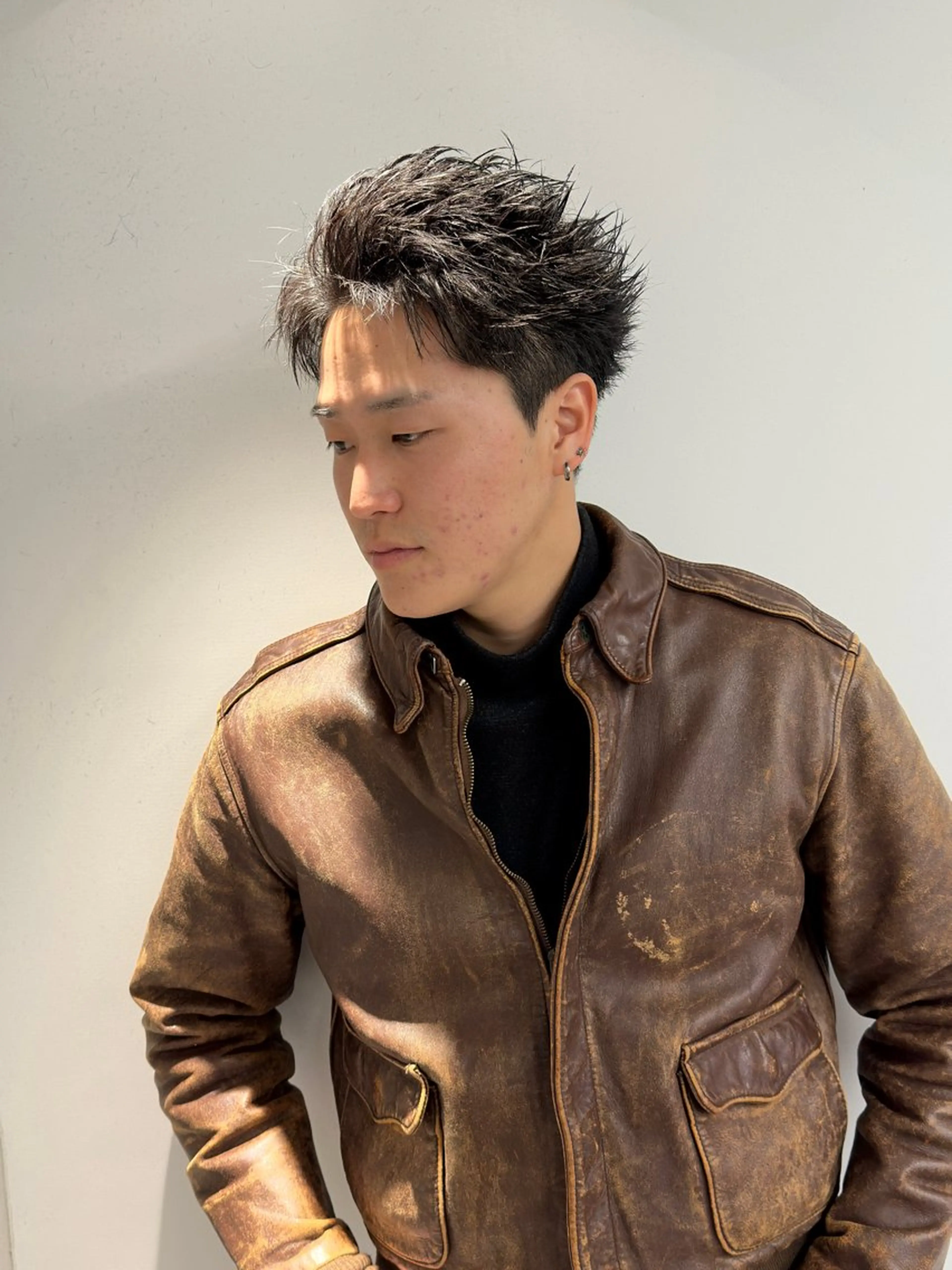 ショート メンズ 丸山飛鳥/アメカジ /パーマ/渋谷/のヘアスタイル