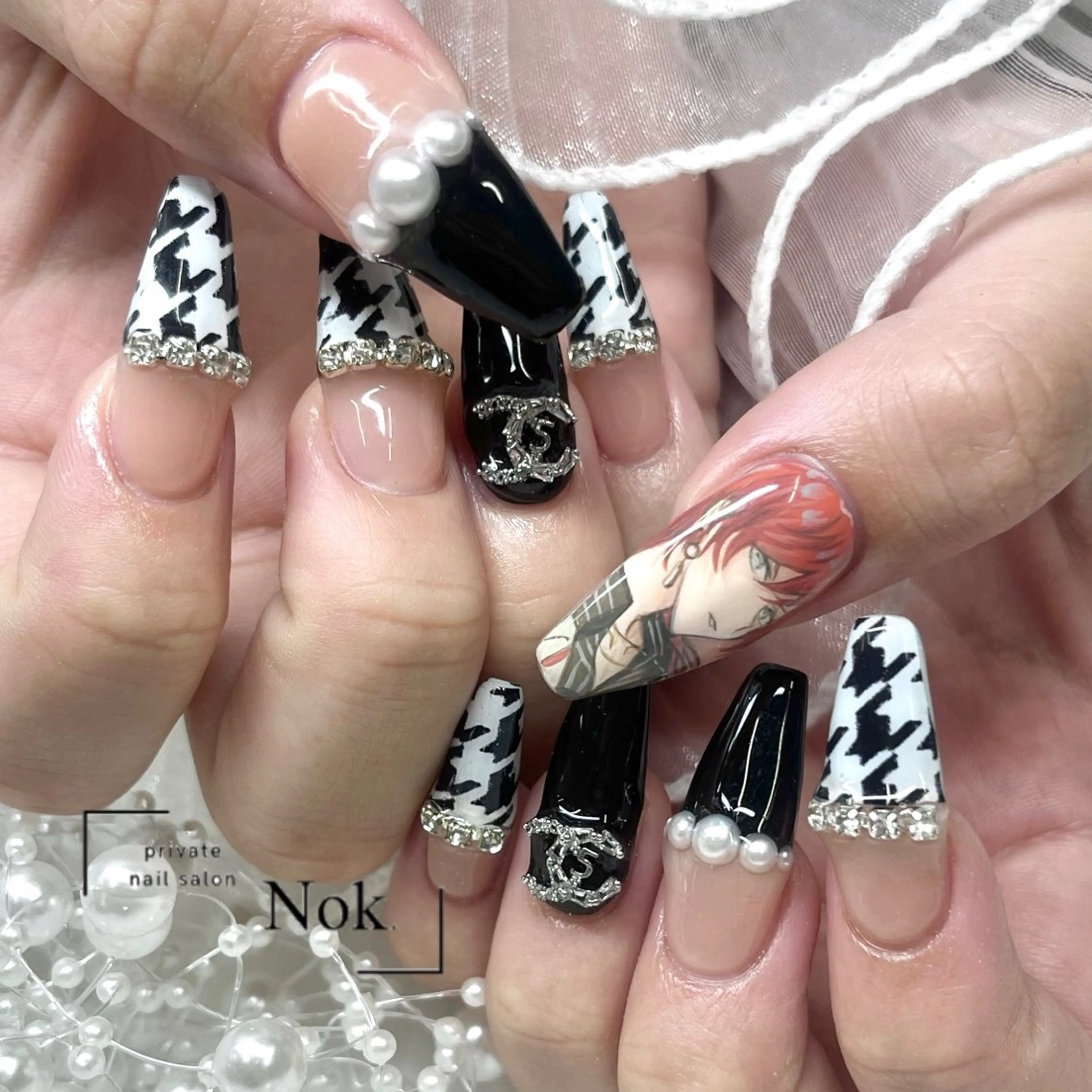 ネイル ハンドネイル 池袋痛ネイル Nok. 渡辺のネイルデザイン