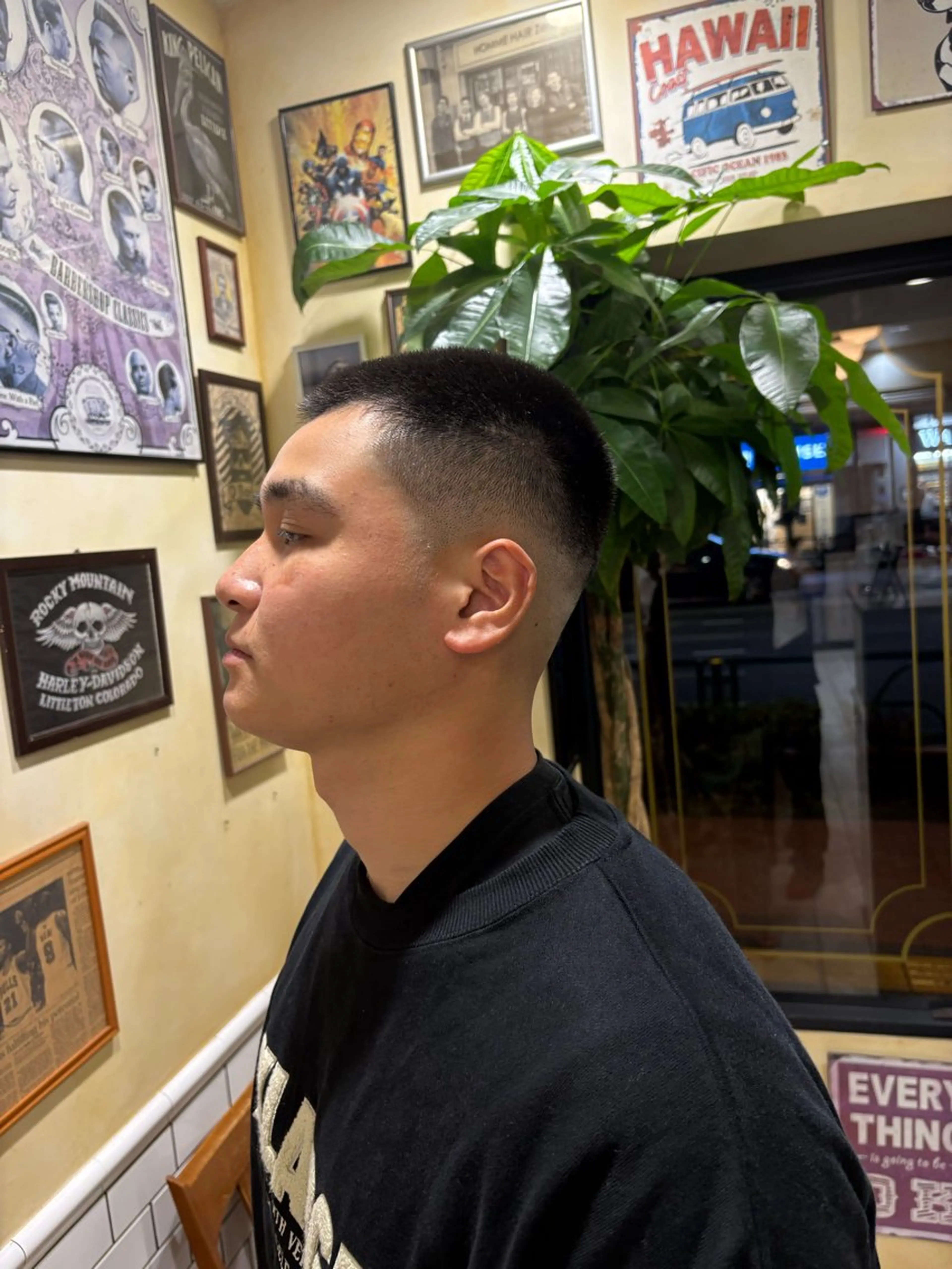 ショート Groomers Tokyo所属・大山慧也/メンズ/ フェード/バーバーのヘアスタイル