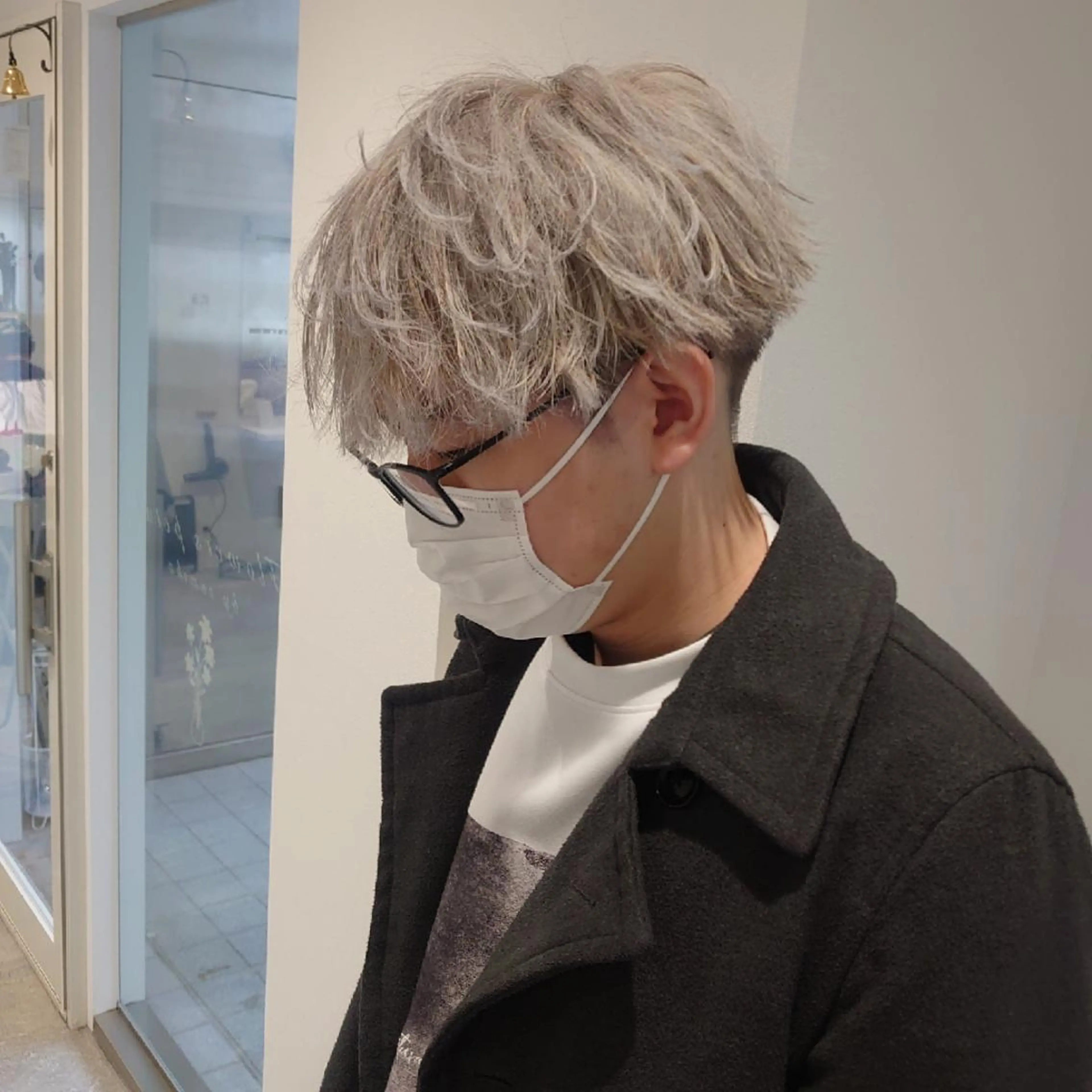 ショート カラー メンズ カット ヘアカラー E Komo hair所属・Wow❕E Komo hair 永井一輝のヘアスタイル