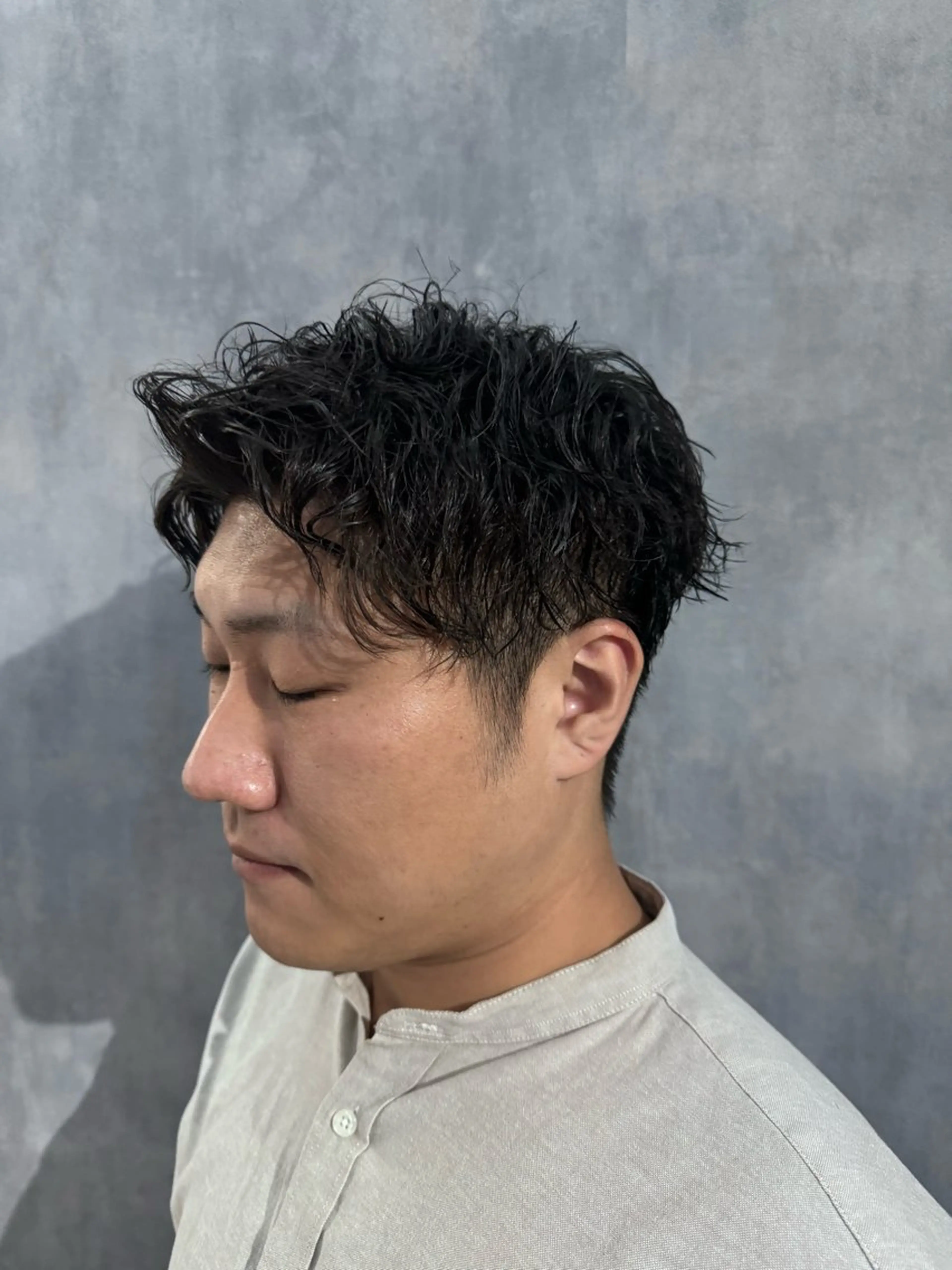 パーマ メンズ NAOKI /海外風のヘアスタイル