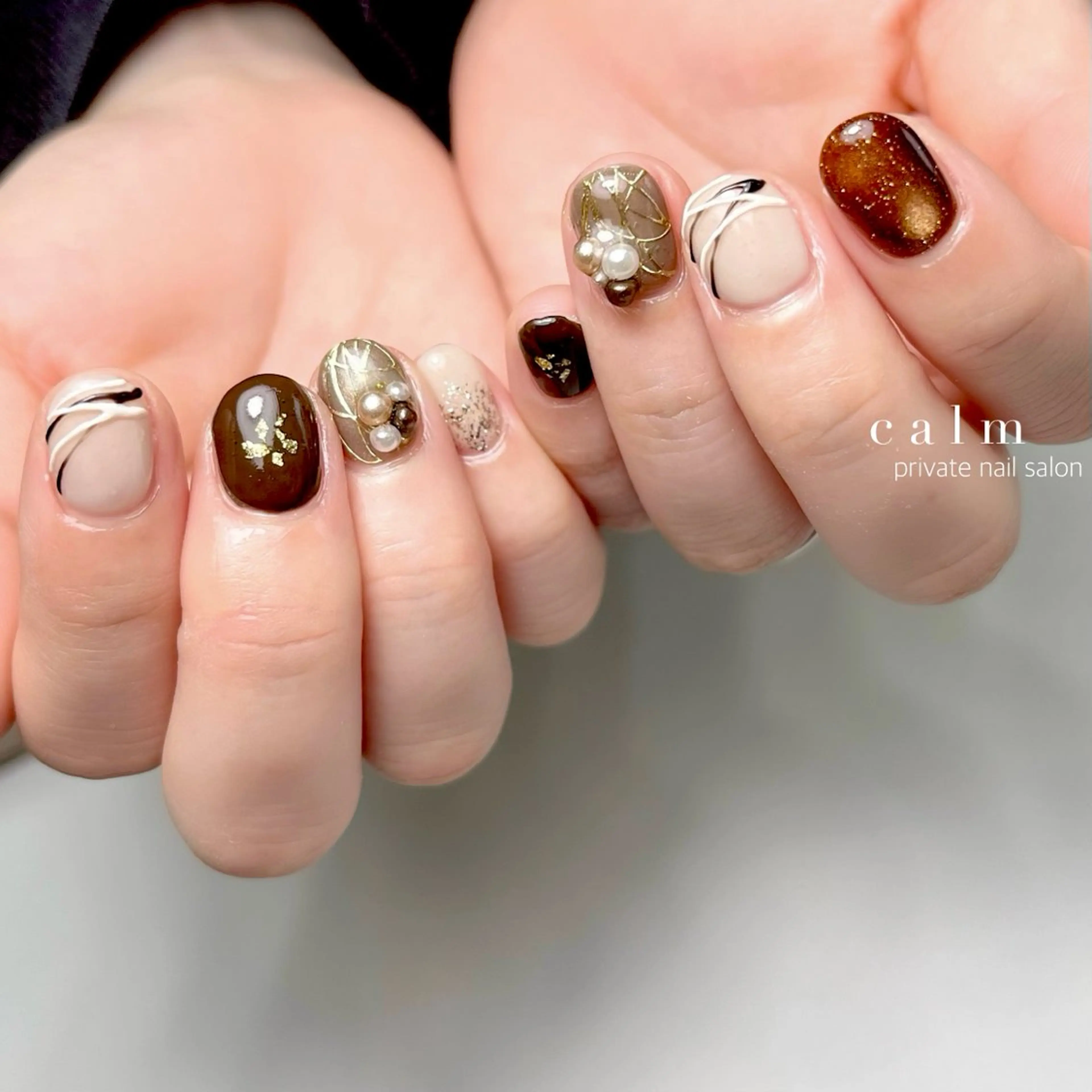 ネイル ハンドネイル calm 〔ｶｰﾑ〕のネイルデザイン