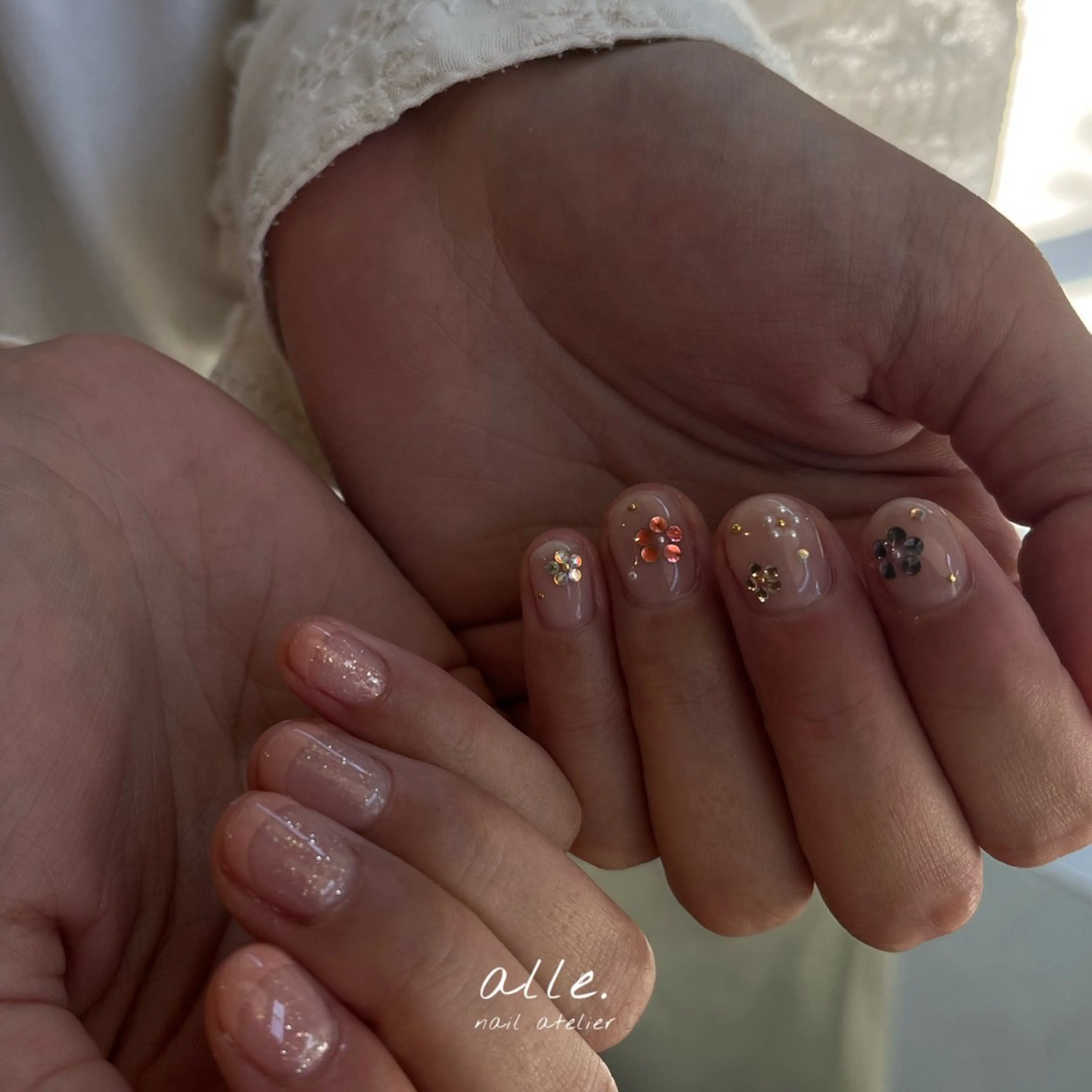 ネイル ハンドネイル atelier alle.のネイルデザイン