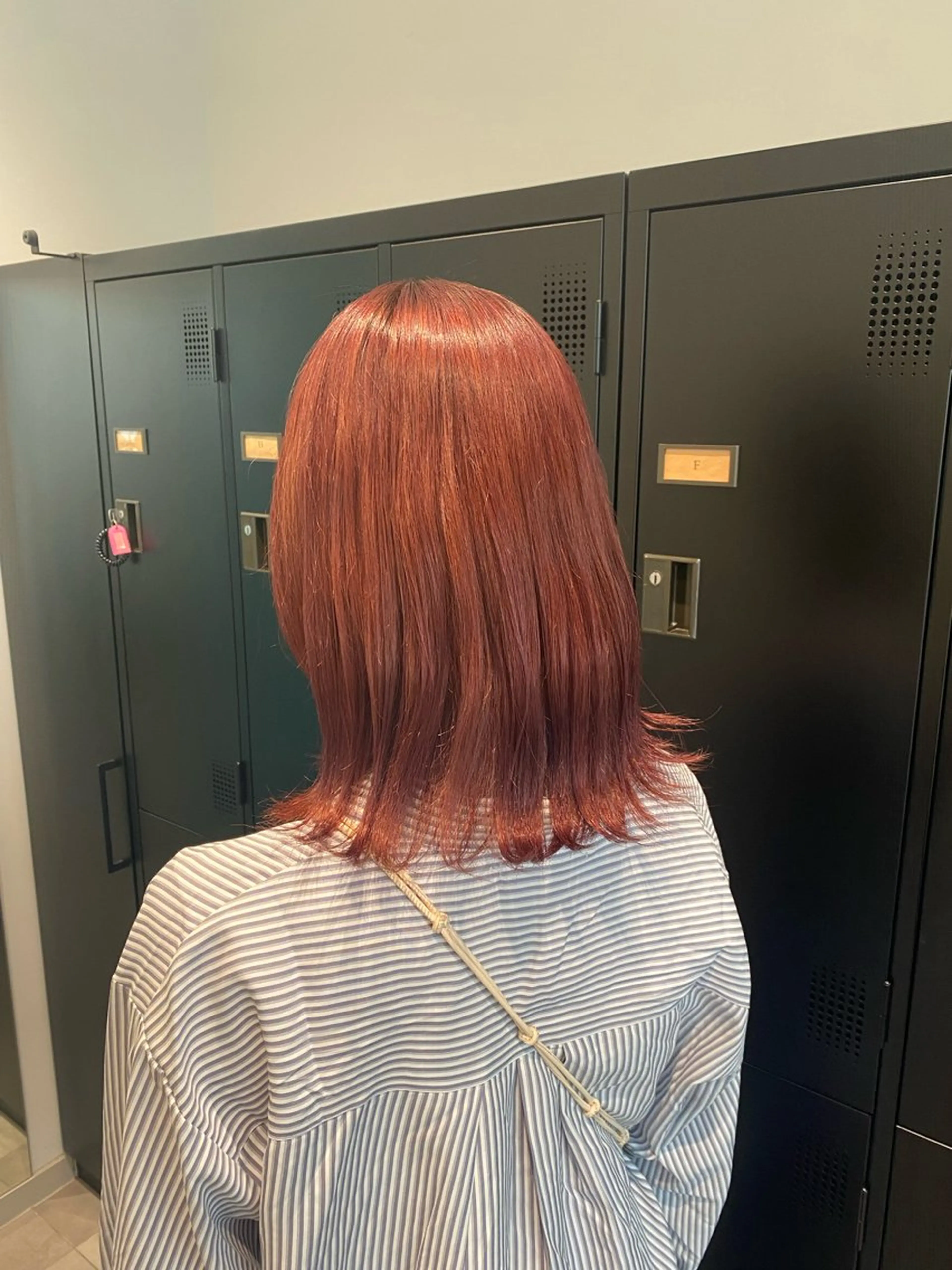 カラー ヘアカラー 韓国ヘア AINA🐱のヘアスタイル