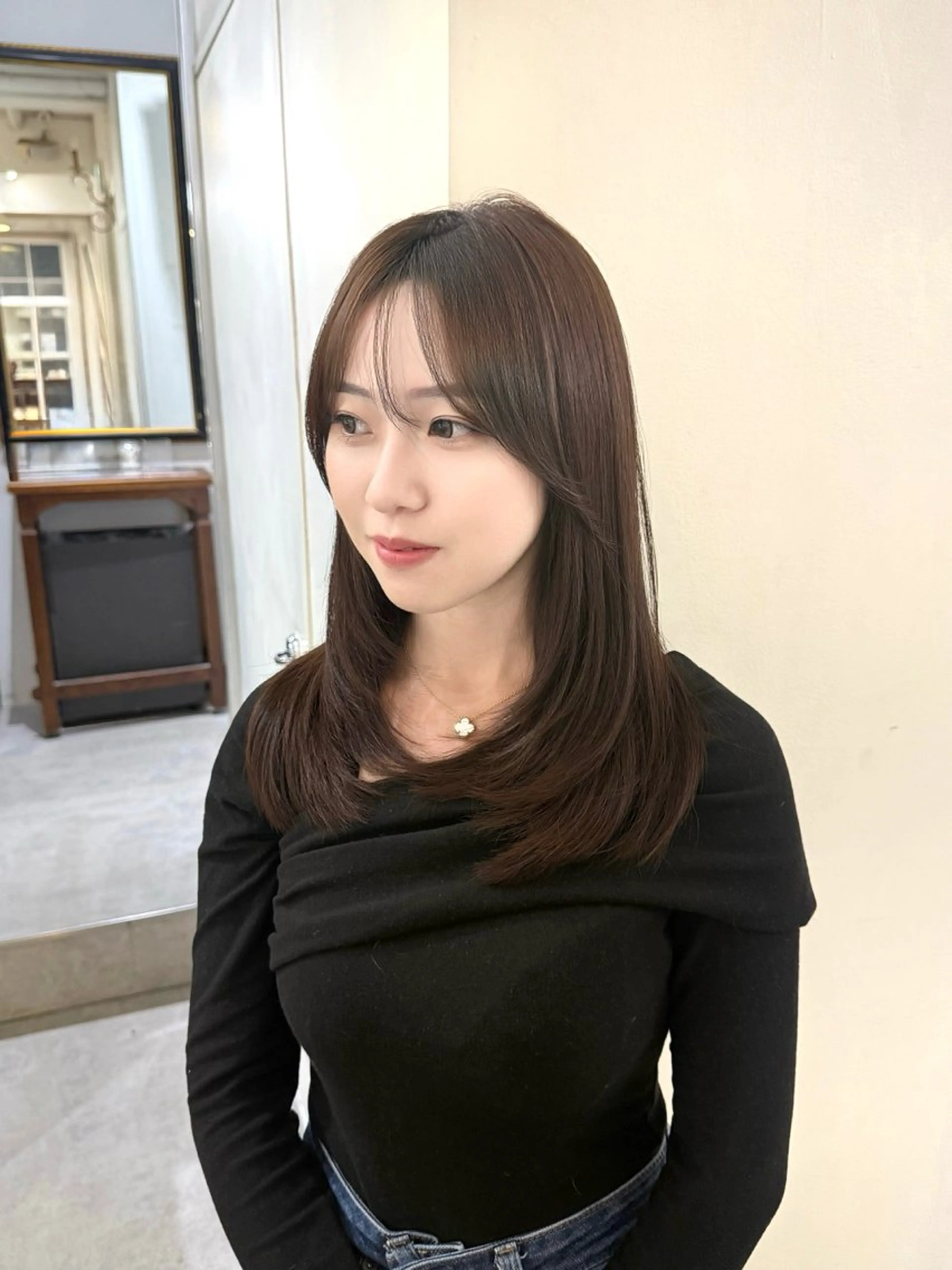 ロング カラー カット ヘアカラー トリートメント MINX aoyama所属・荻野 宗一郎のヘアスタイル