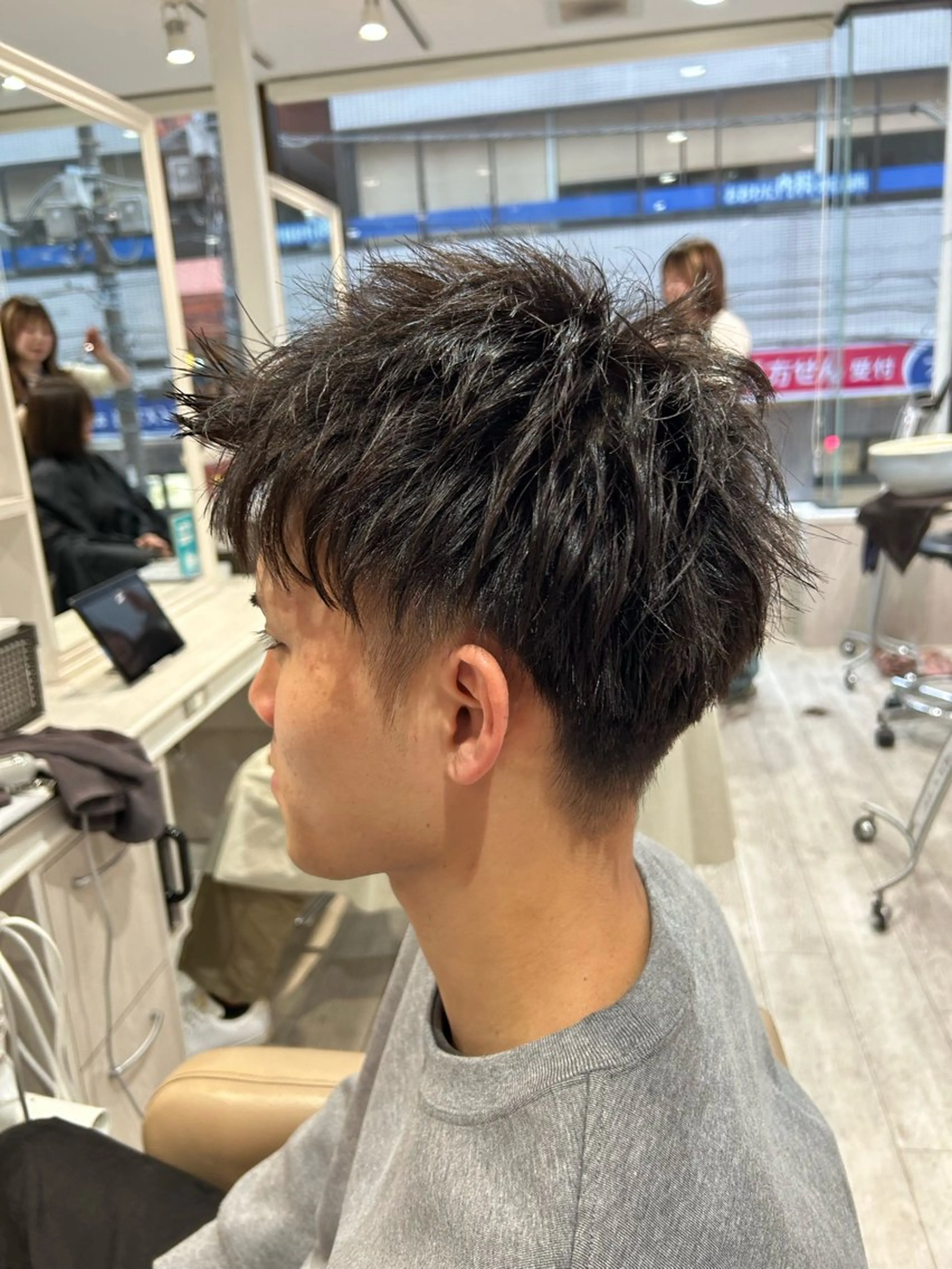ショート メンズ Akane🤎 ash本八幡のヘアスタイル
