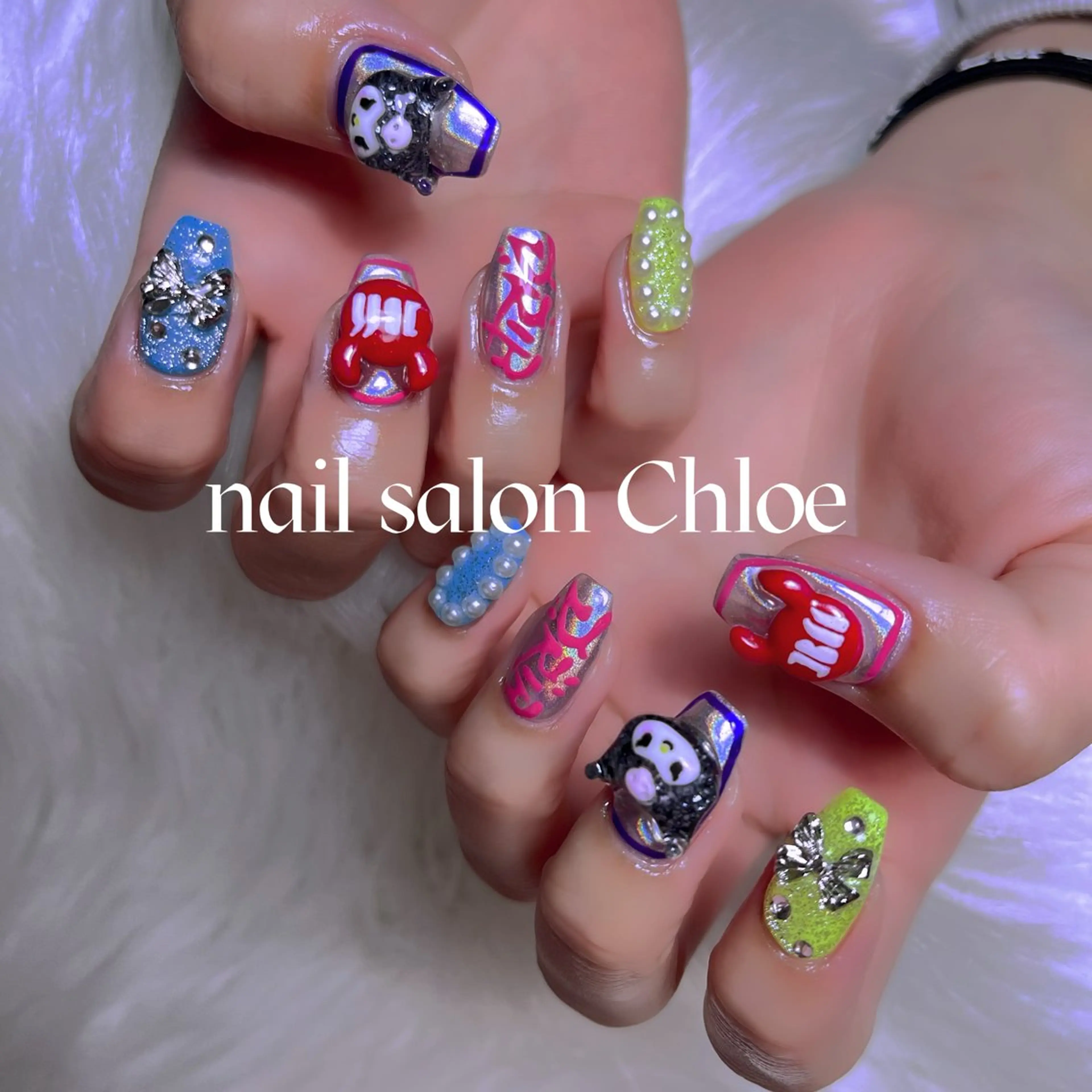 ネイル ハンドネイル 鈴木 利奈のネイルデザイン