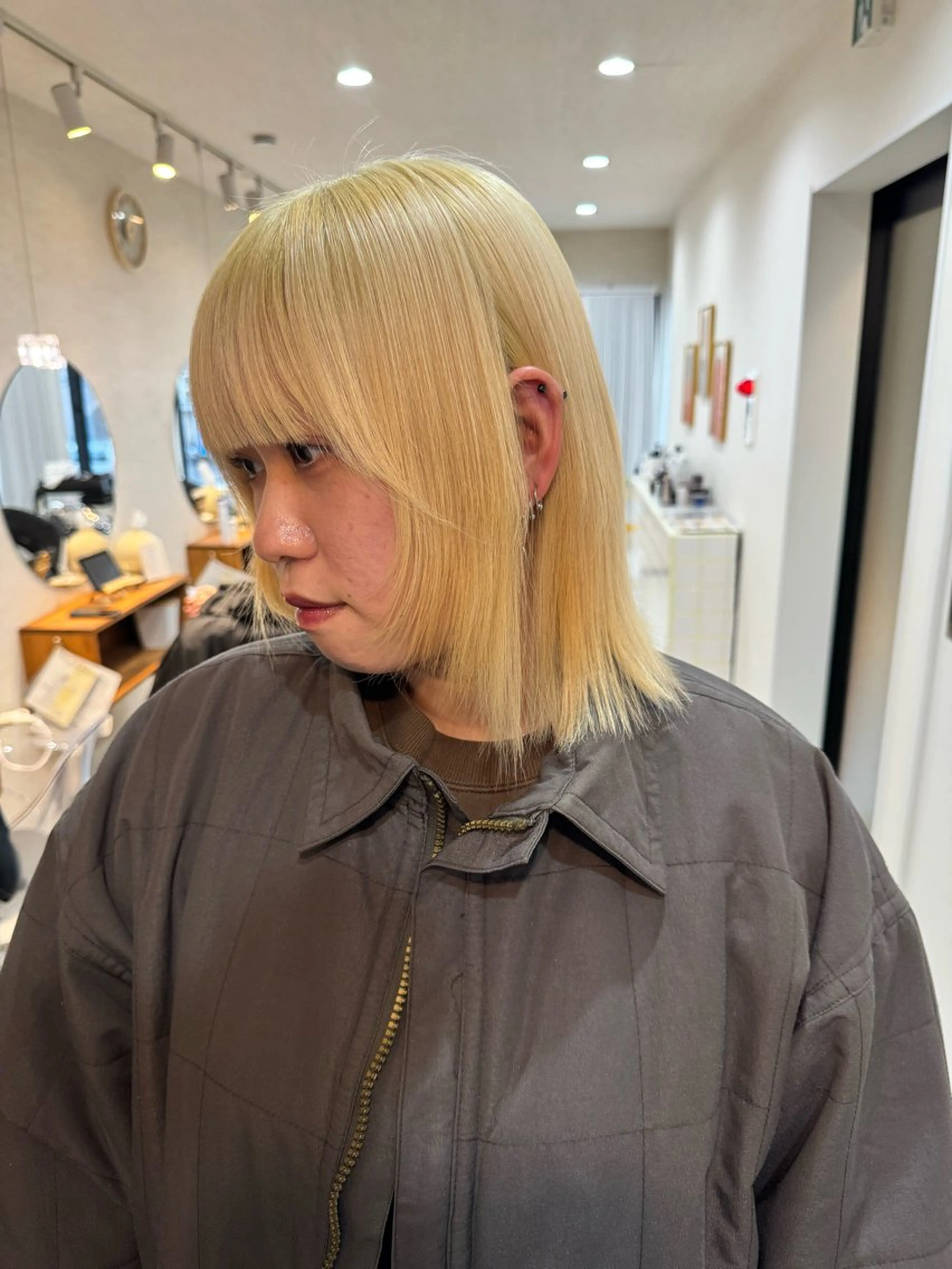 ショート カラー ヘアカラー コイデ リュウセイのヘアスタイル