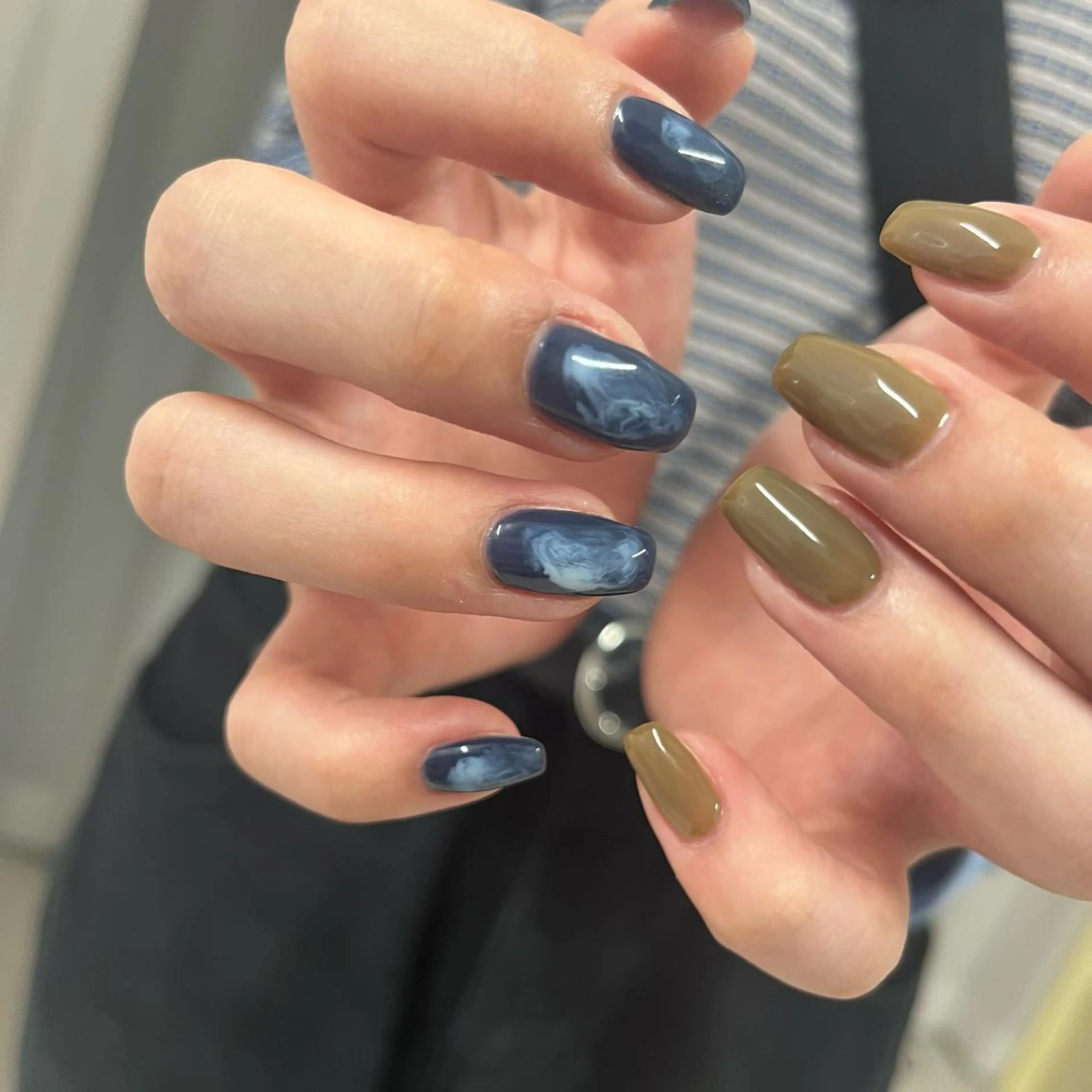 ネイル シンプルネイル ハンドネイル Lia所属・eri chan nailのネイルデザイン