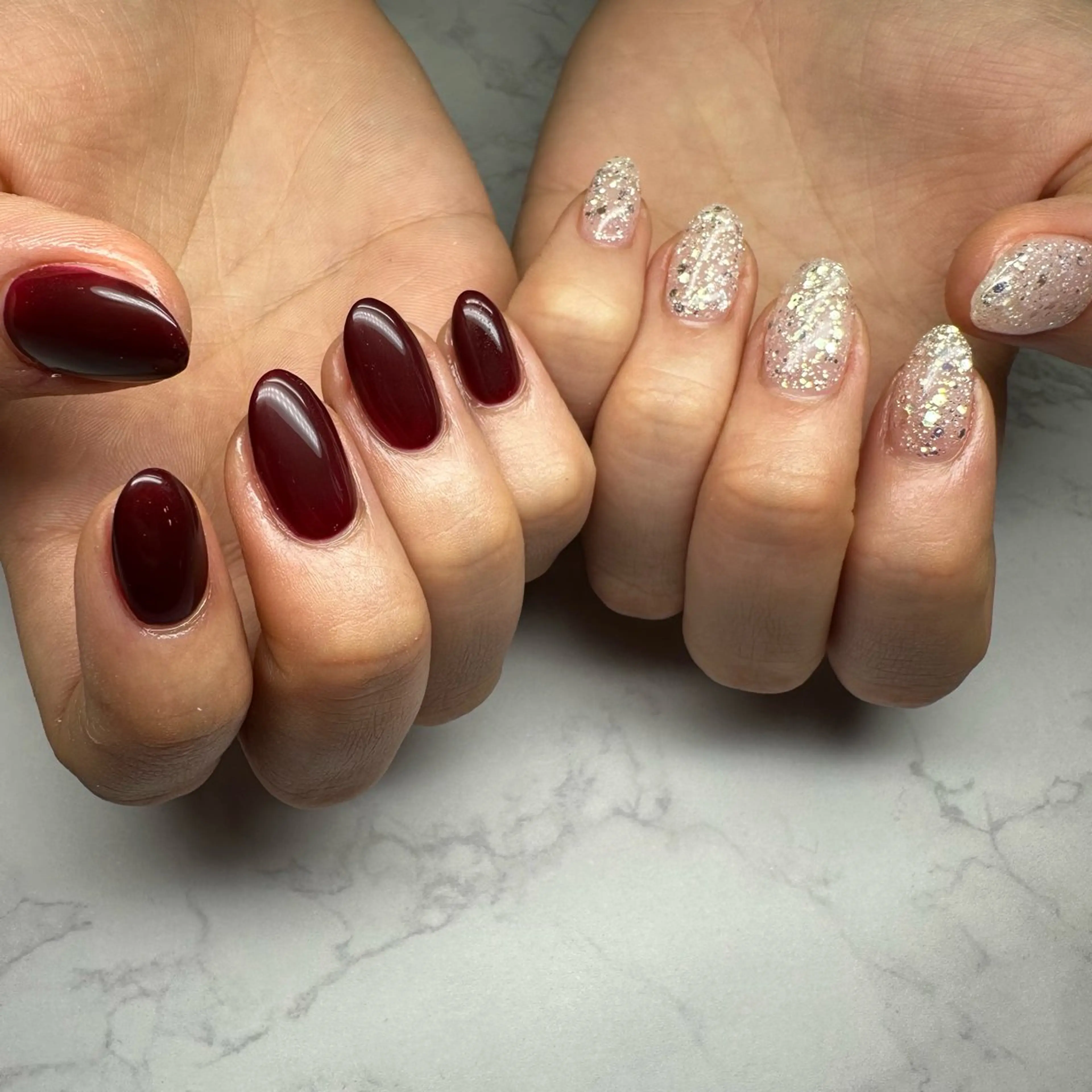 ネイル ワンカラーネイル 369所属・🐕 369のネイルデザイン