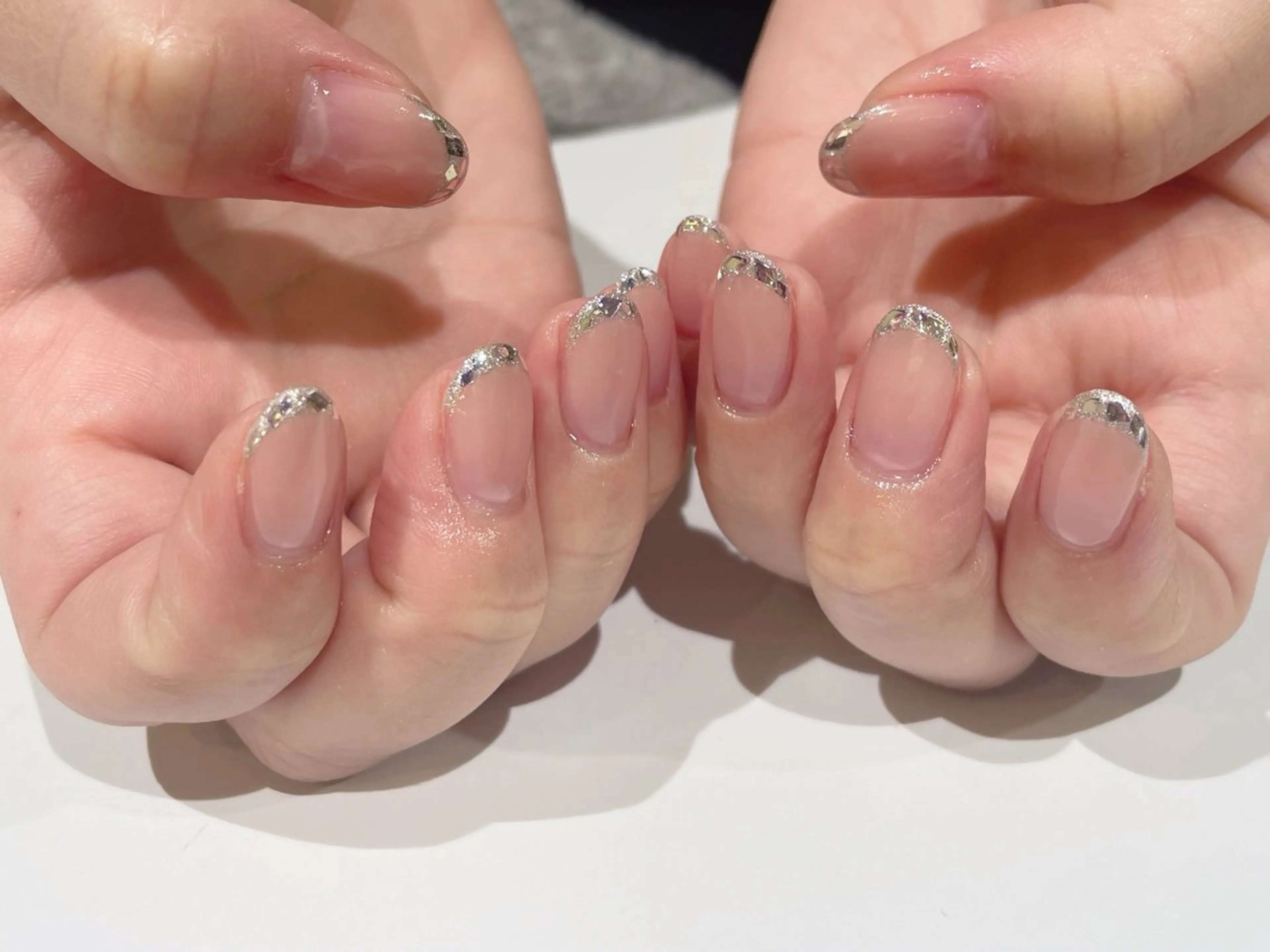 フレンチネイル＊パラジェル使用(オフ無しのかたはこちら)の写真