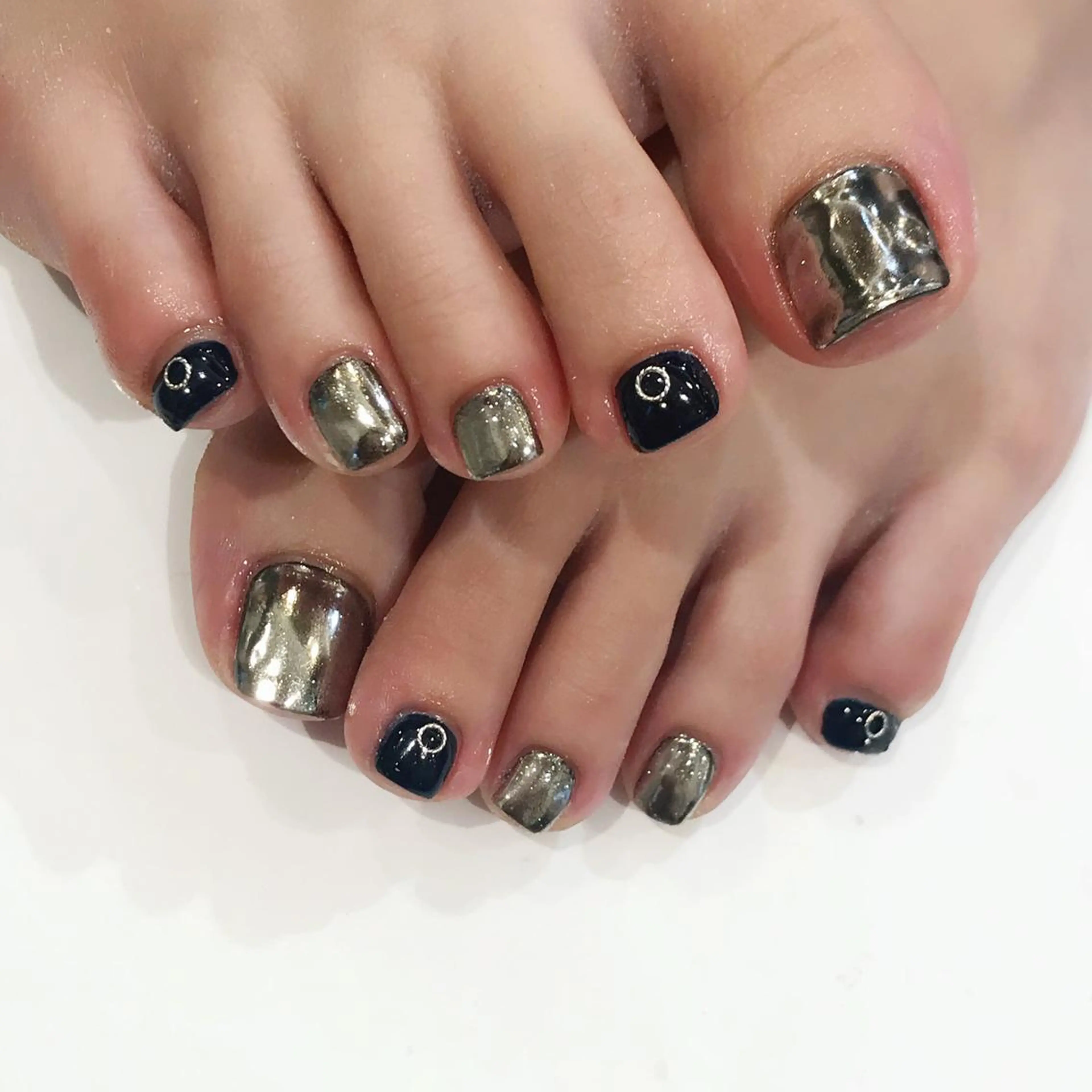 ネイル ミラーネイル Can Nail　栄店　【キャンネイル】所属・後藤今日子 CANNAIL栄店のネイルデザイン