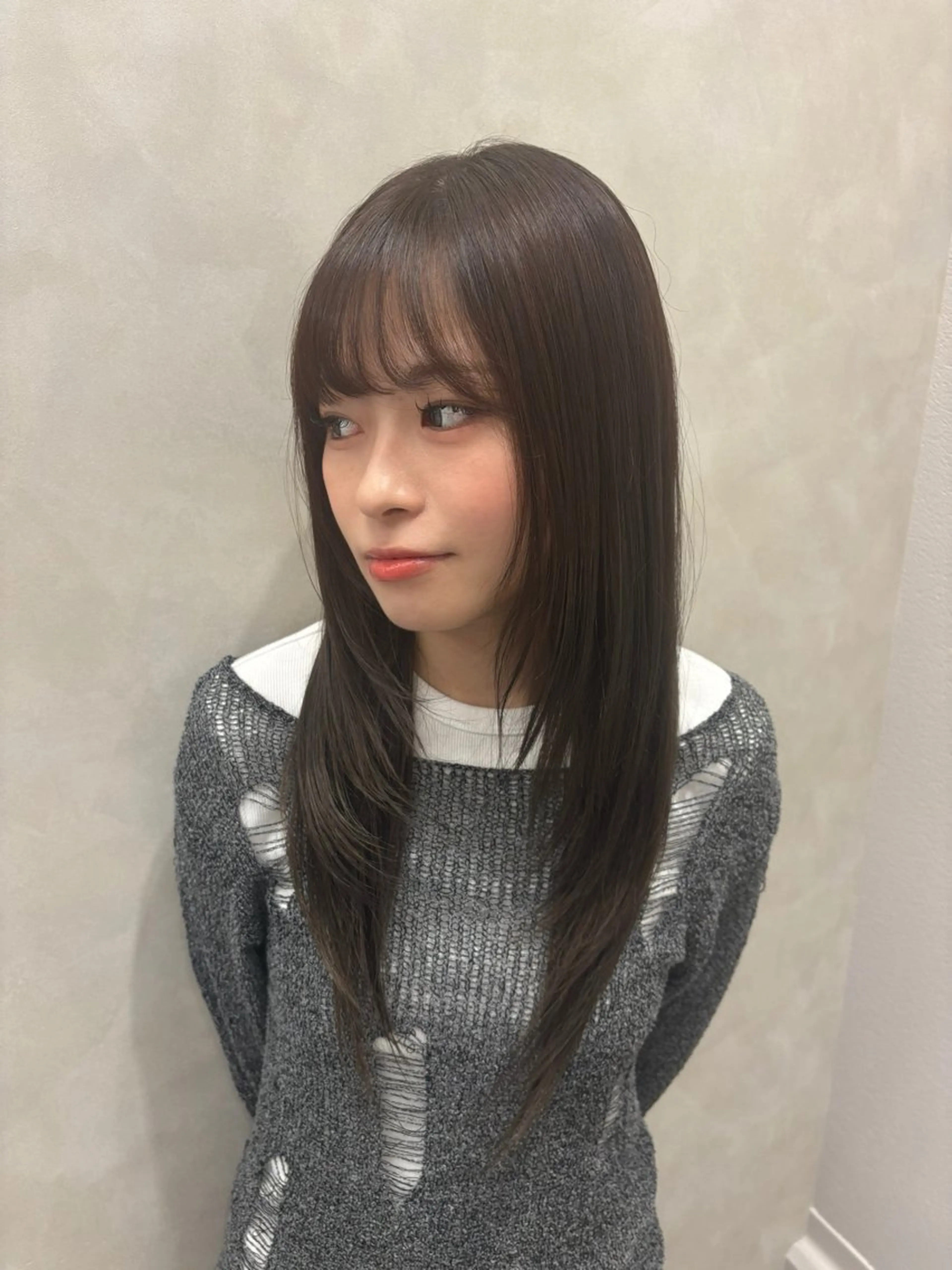 ロング ヘアカラー こころ 🌿のヘアスタイル