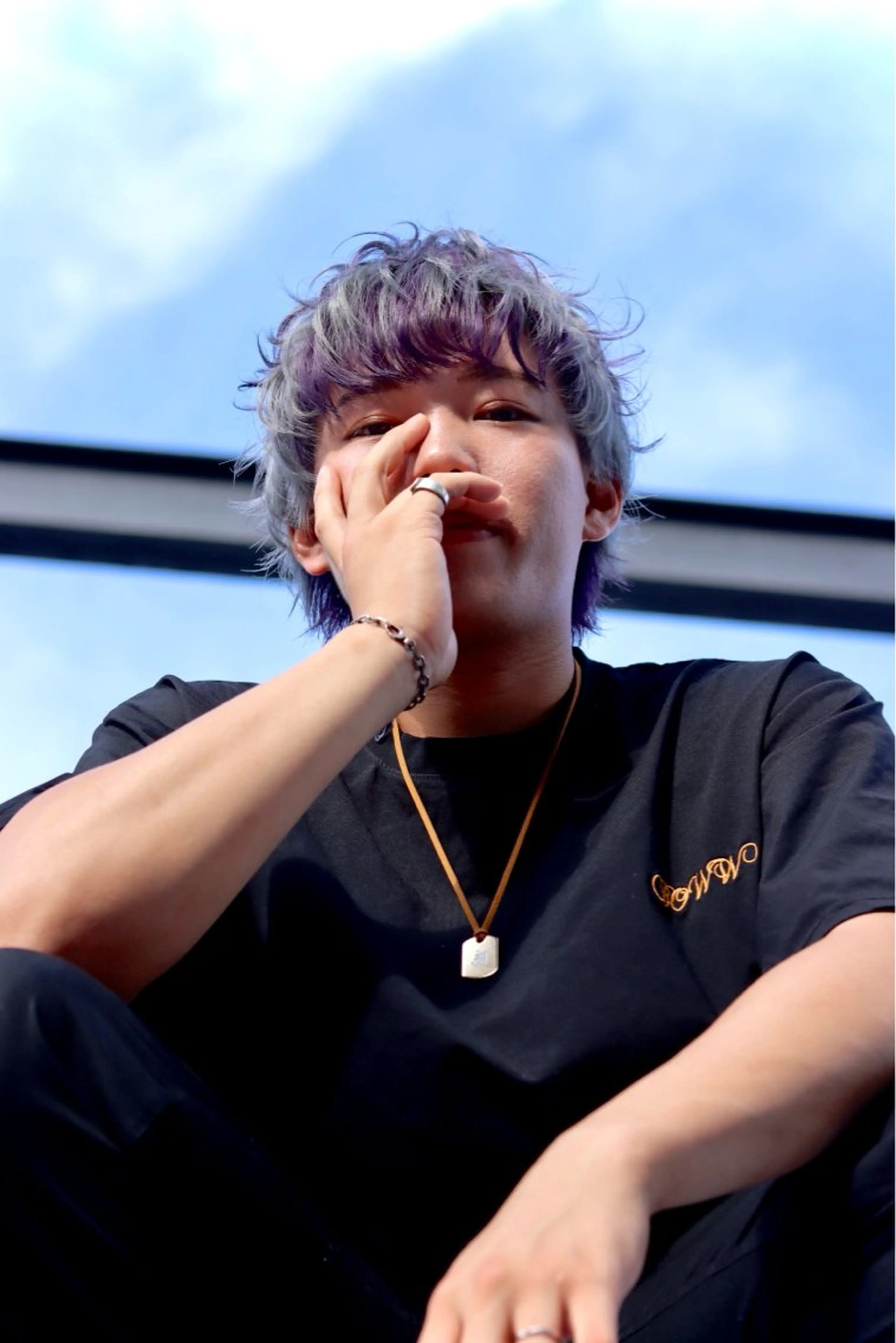 ミディアム カラー ヘアアレンジ メンズ カット メンズカット✂️ スキンフェード伊藤陸のヘアスタイル